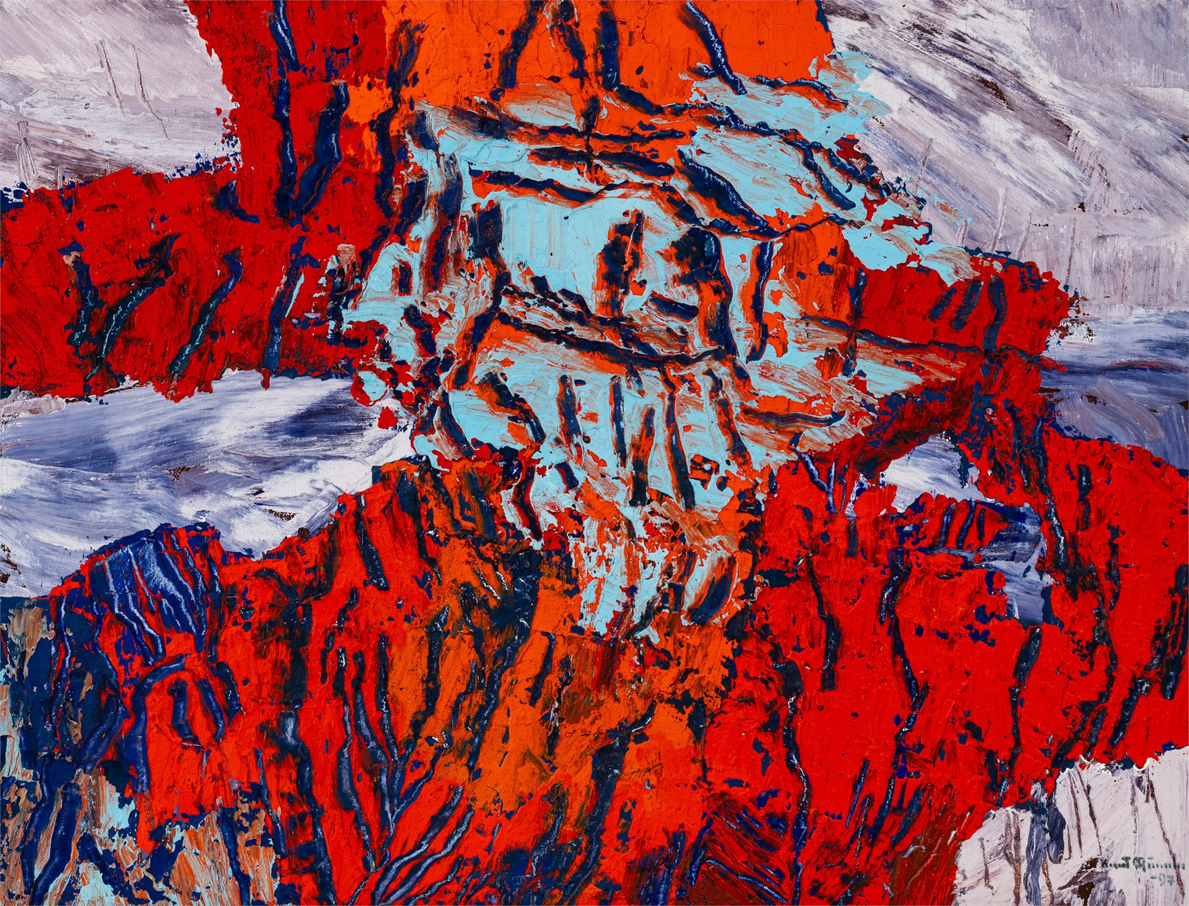 Knut Rumohr (1916 - 2002) "Naturinntrykk" 1997