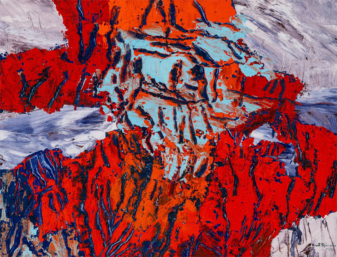 Knut Rumohr (1916 - 2002) "Naturinntrykk" 1997