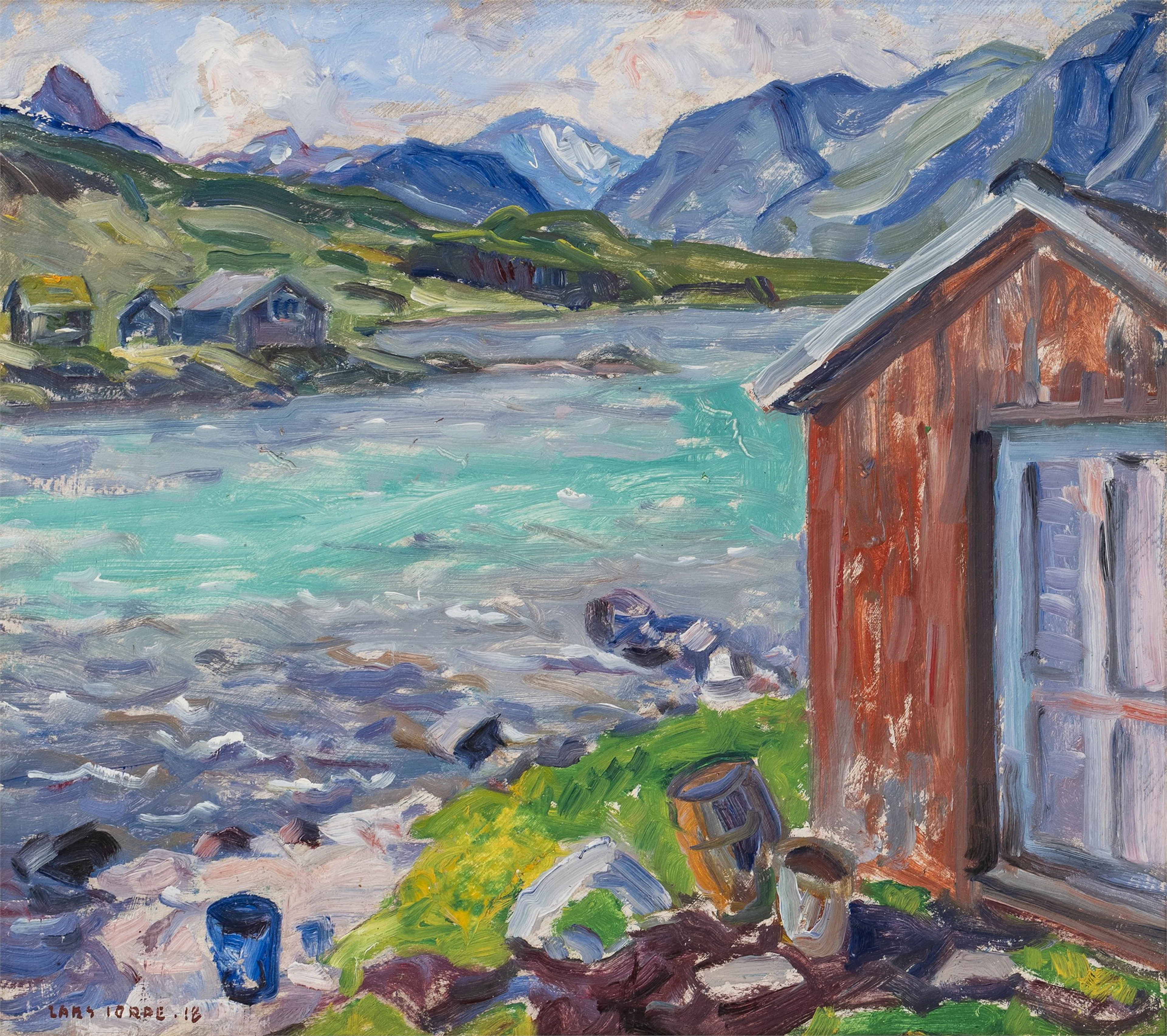 Lars Jorde (1865 - 1939) Gjende, 1918