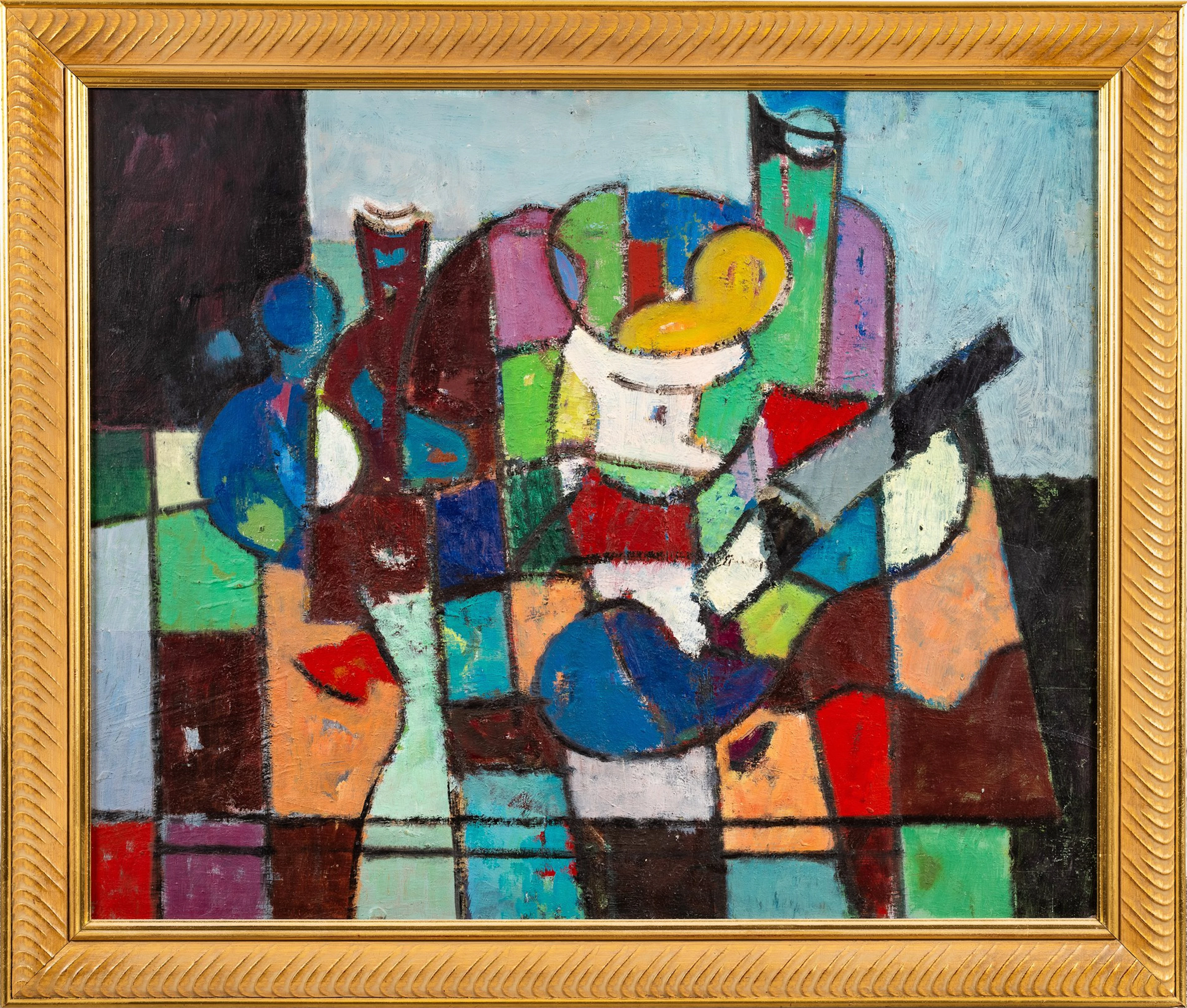 Fritz Christ (1887 - 1978) Opstilling på bord