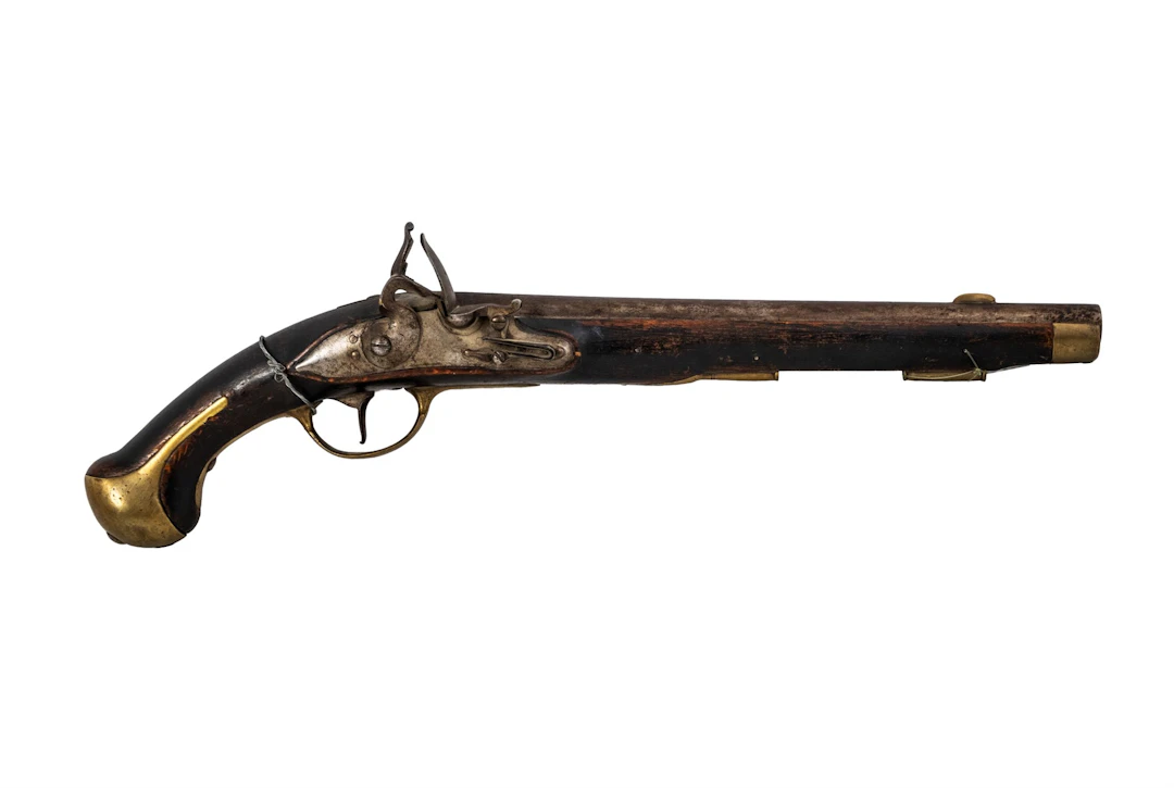 Kronborg, Danmark Rytterpistol M/1772. Proveniens: Familien Anker, Bogstad