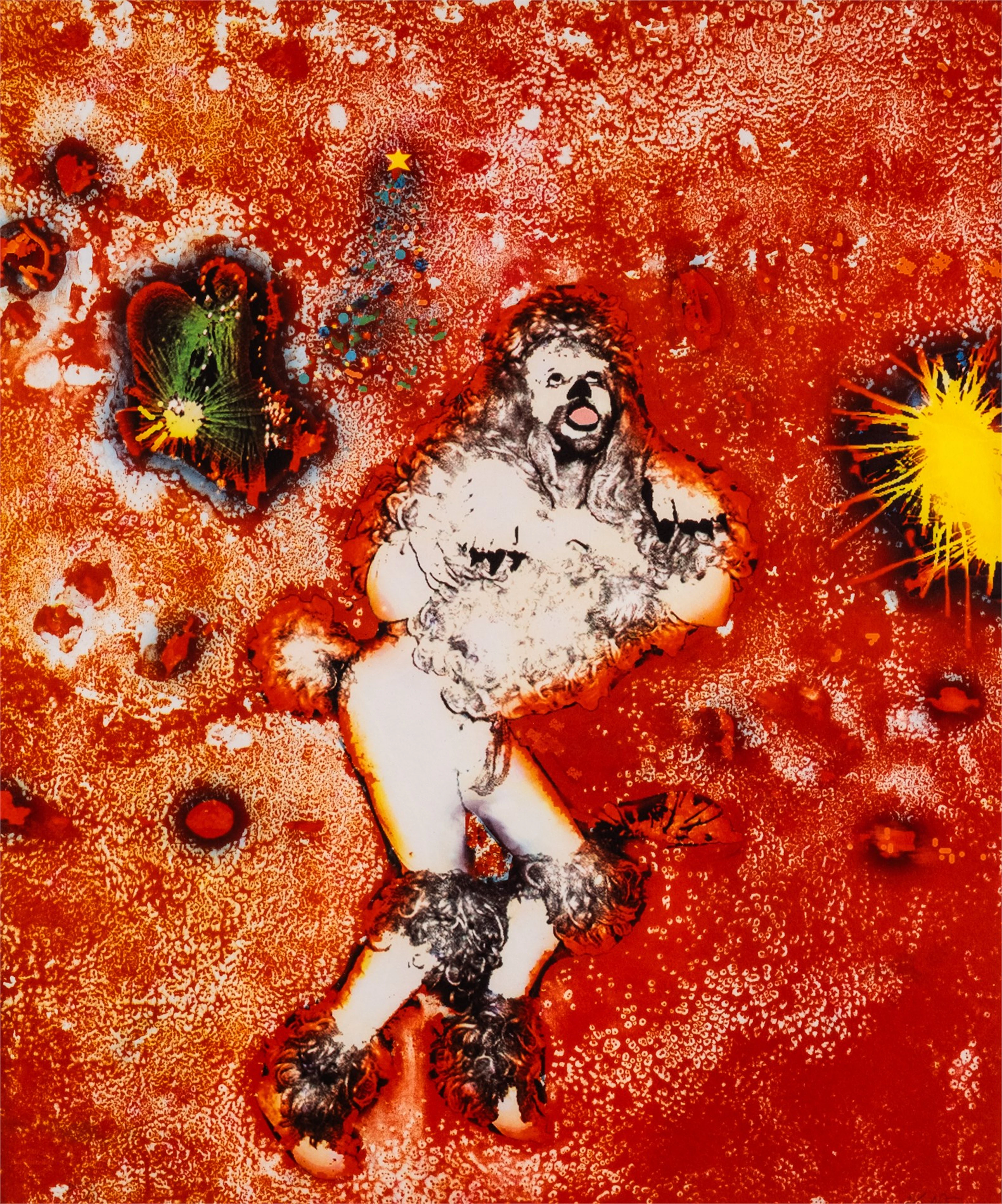 Kjartan Slettemark (1932 - 2008) "Selvportrett (Pudeln)" 2003