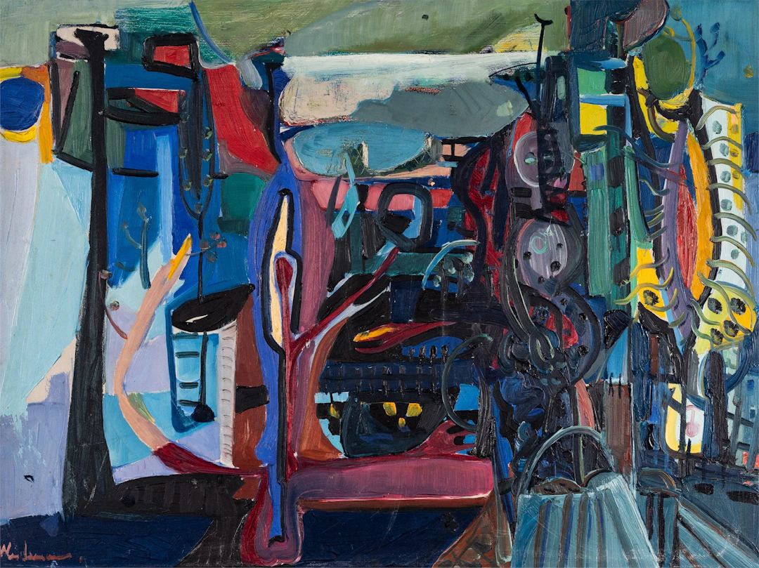 Jakob Weidemann (1923 - 2001) Komposisjon, 1950-tallet