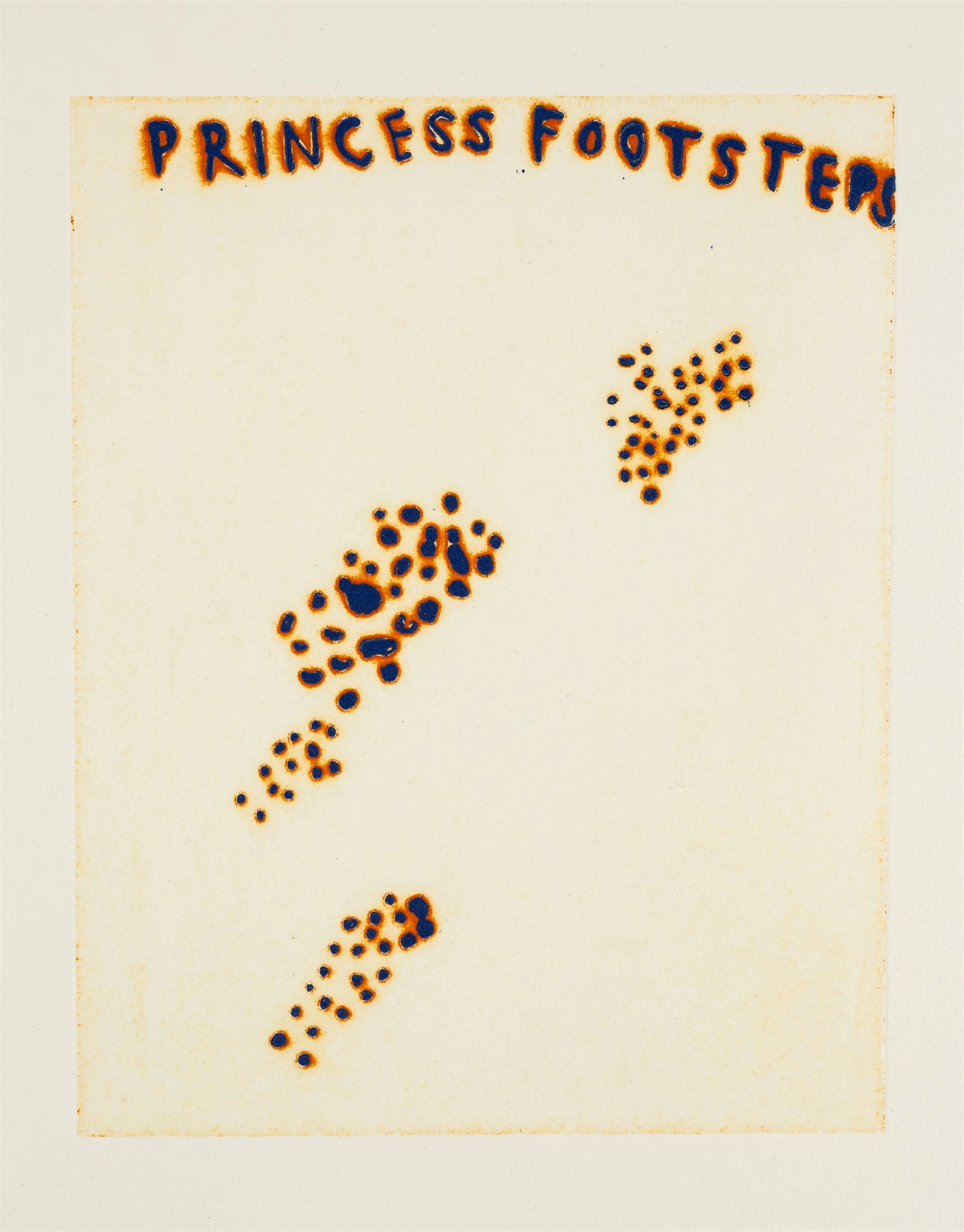 Olav Christopher Jenssen (1954 - ) "Princess footsteps"
