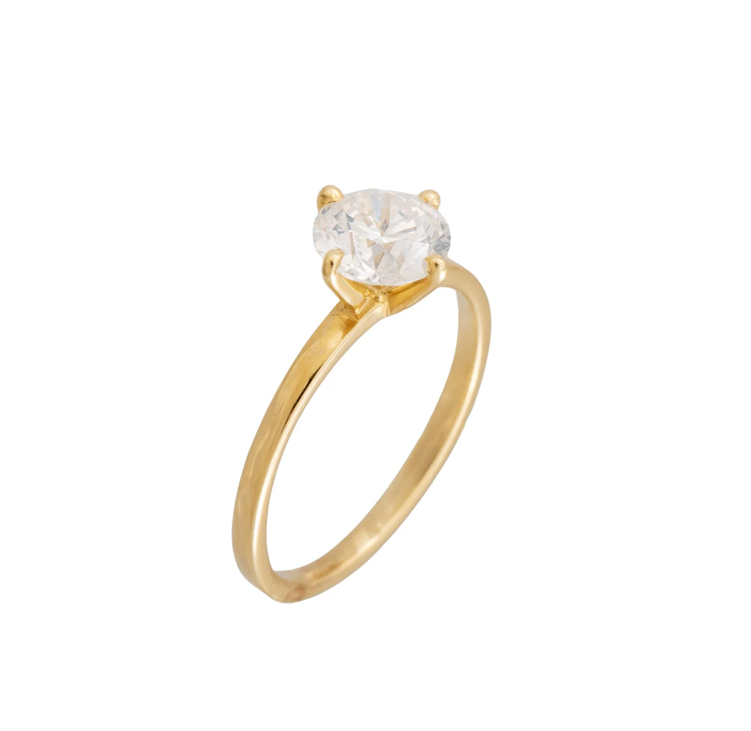 Diamantring - 1,23 karat