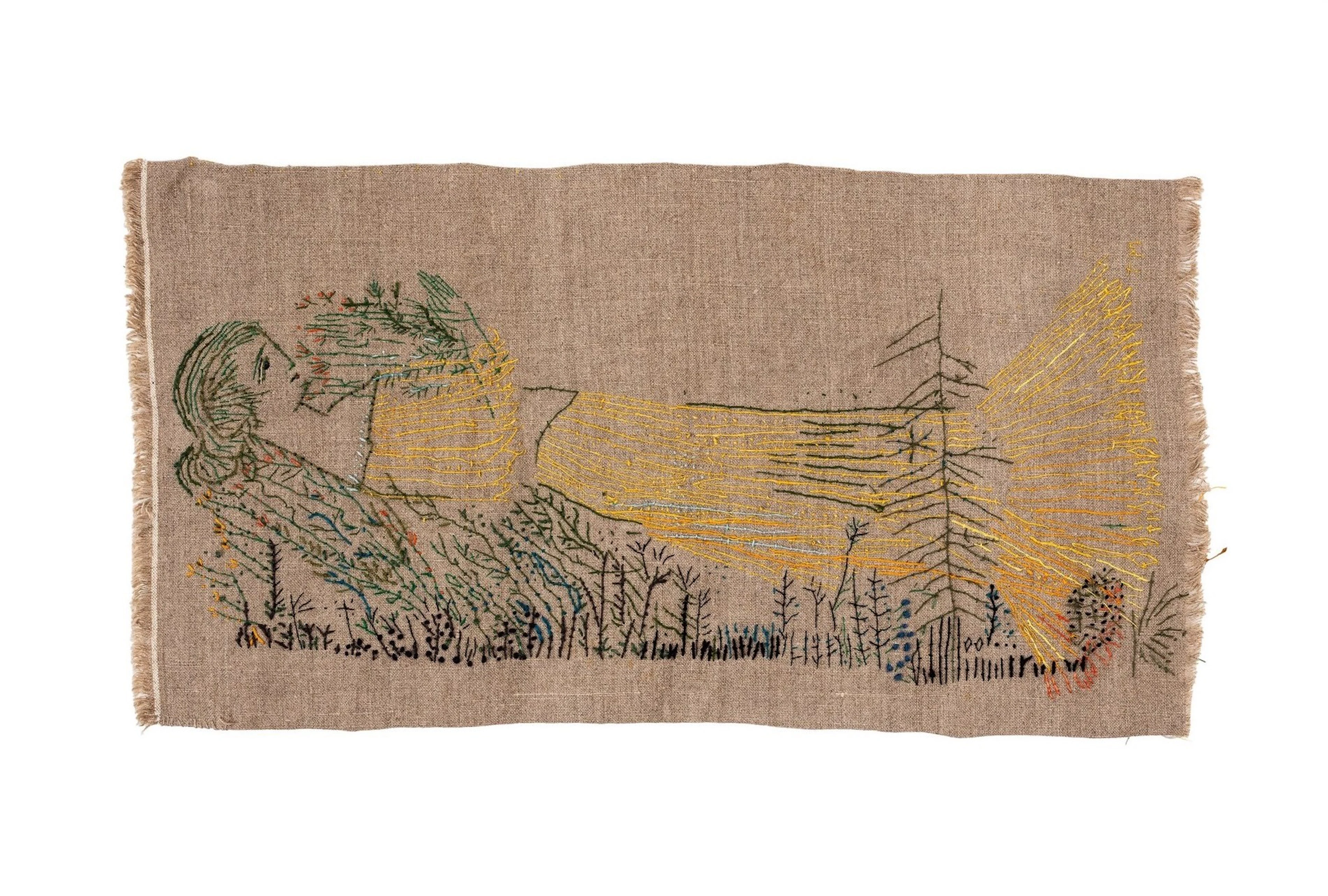 Torvald Moseid (1917-2000) Broderi