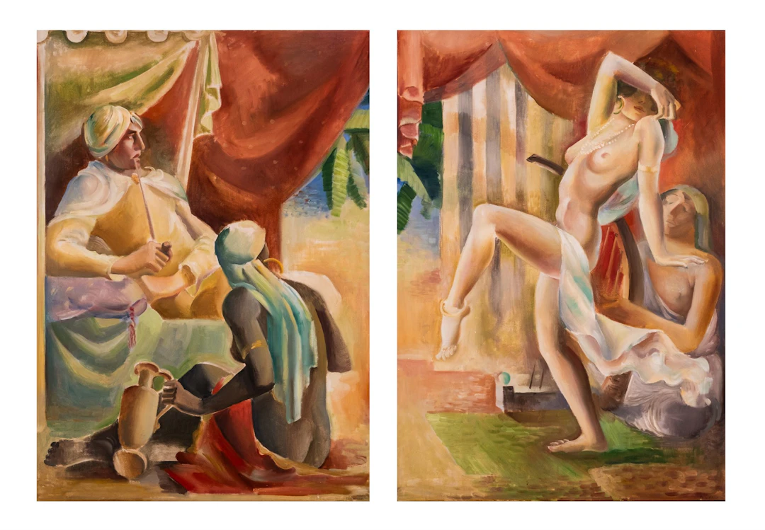 Frank Wathne (1902 - 1991) Peer Gynt - «Profeten» i araberhøvdingens telt