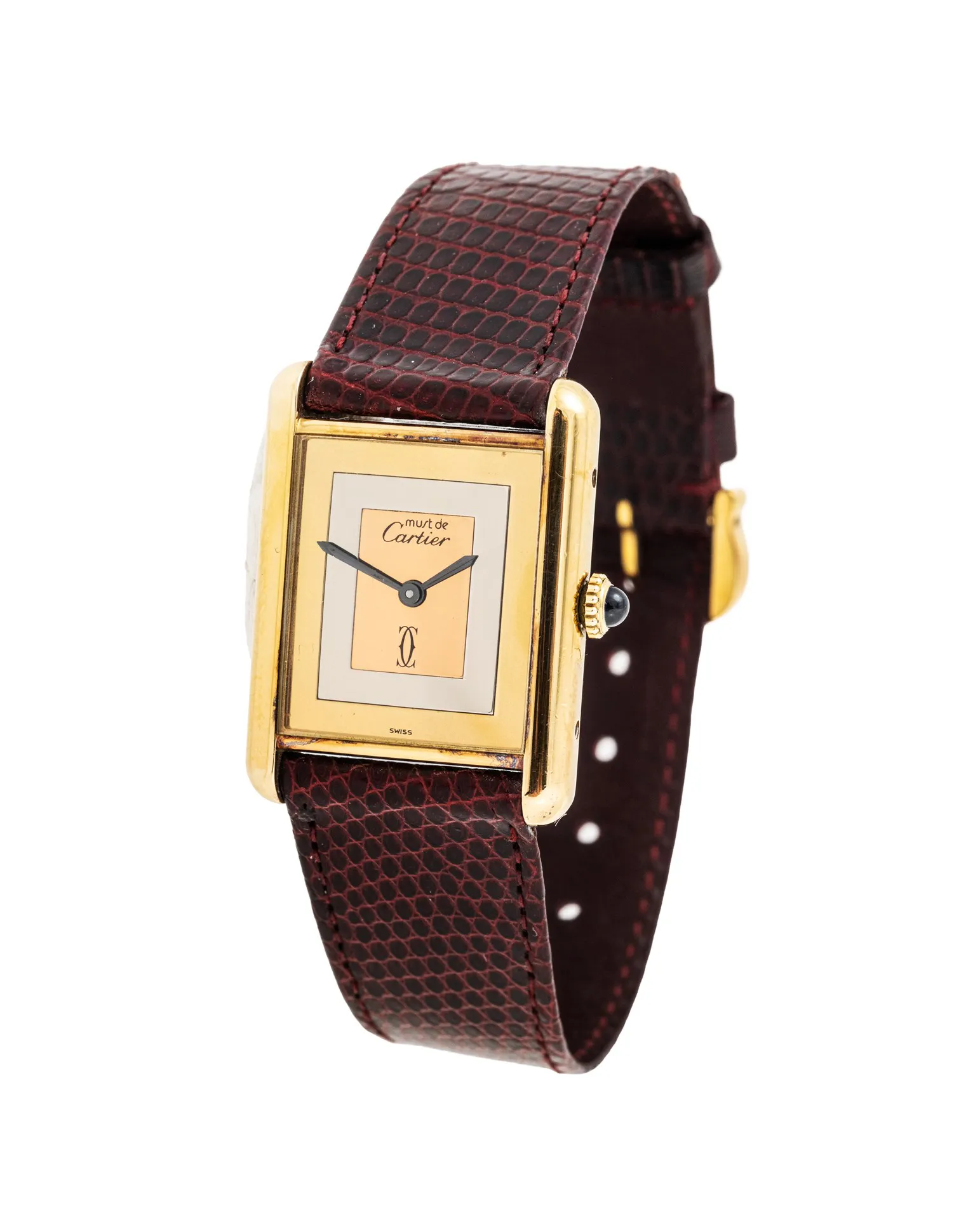 Cartier Dameur - Must de Cartier Tank - Trinity Dial