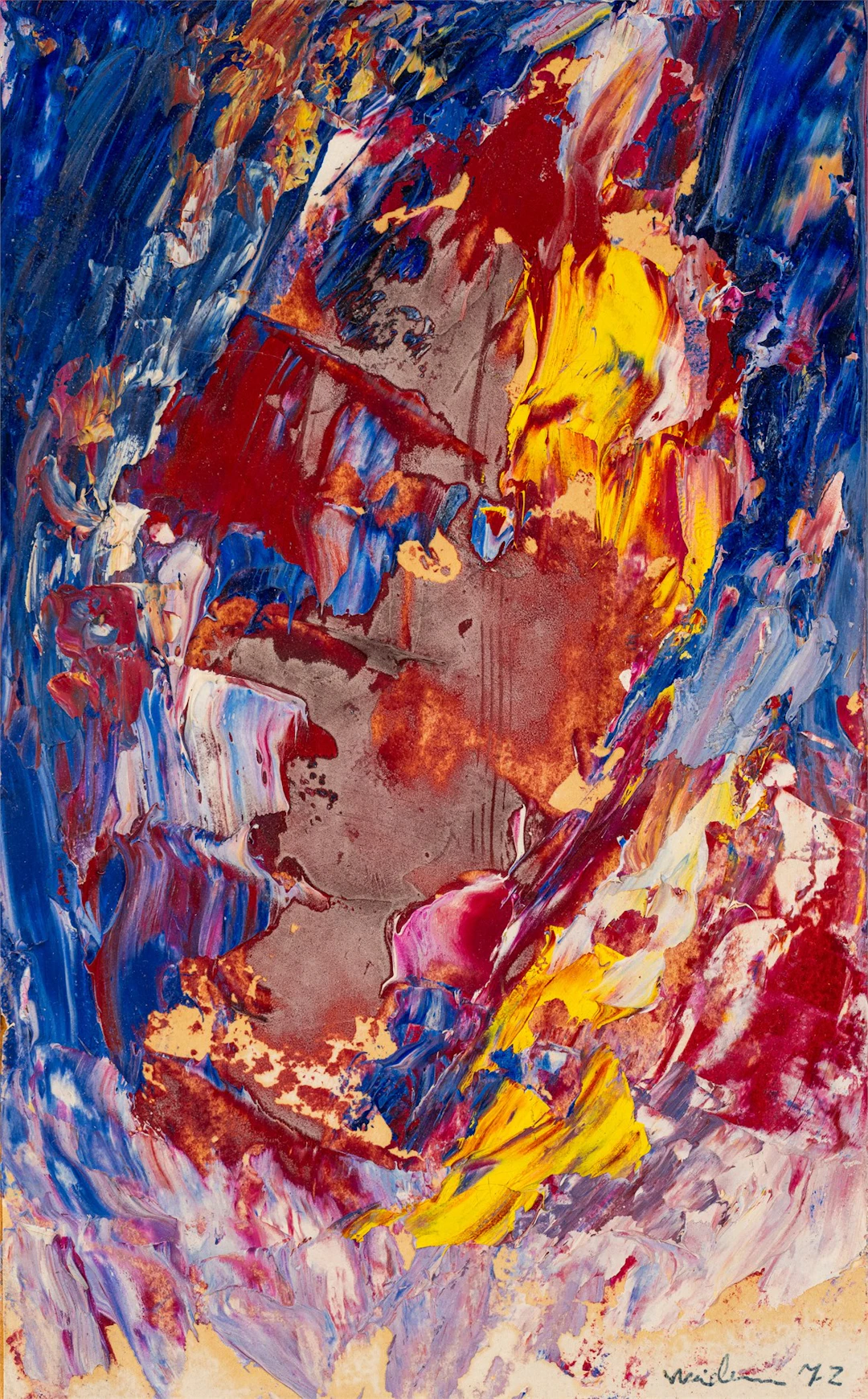 Jakob Weidemann (1923 - 2001) Komposisjon, 1972