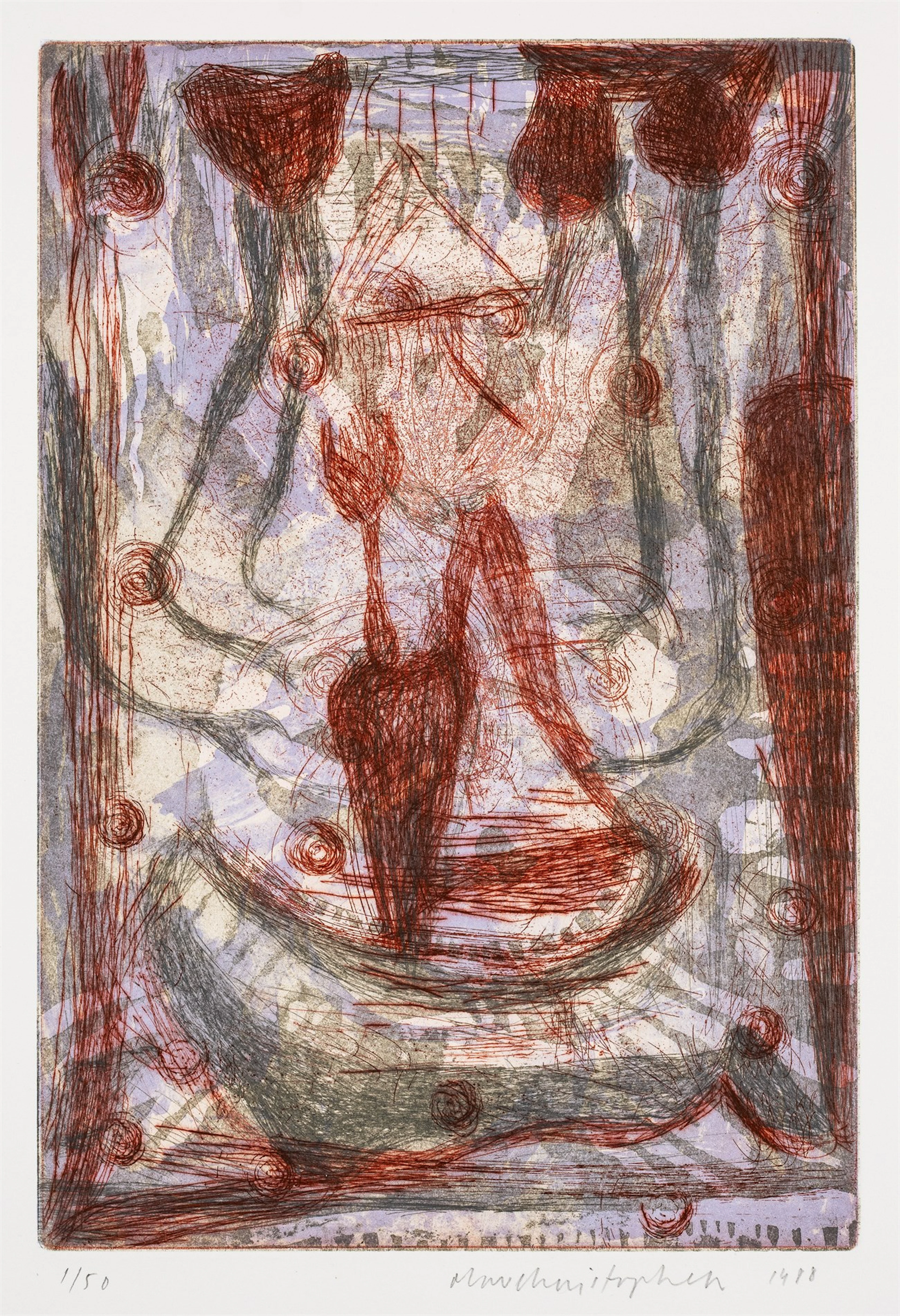 Olav Christopher Jenssen (1954 - ) Uten tittel, 1988
