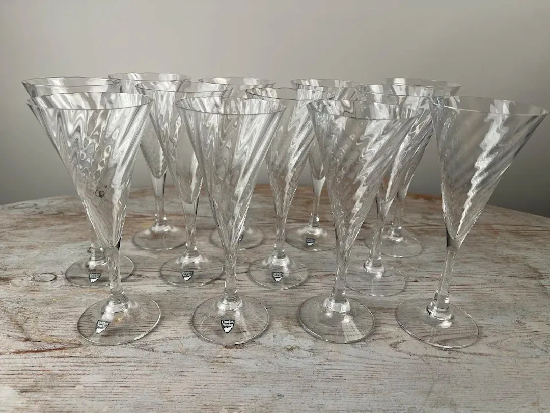 Orrefors champagneglas 12 st