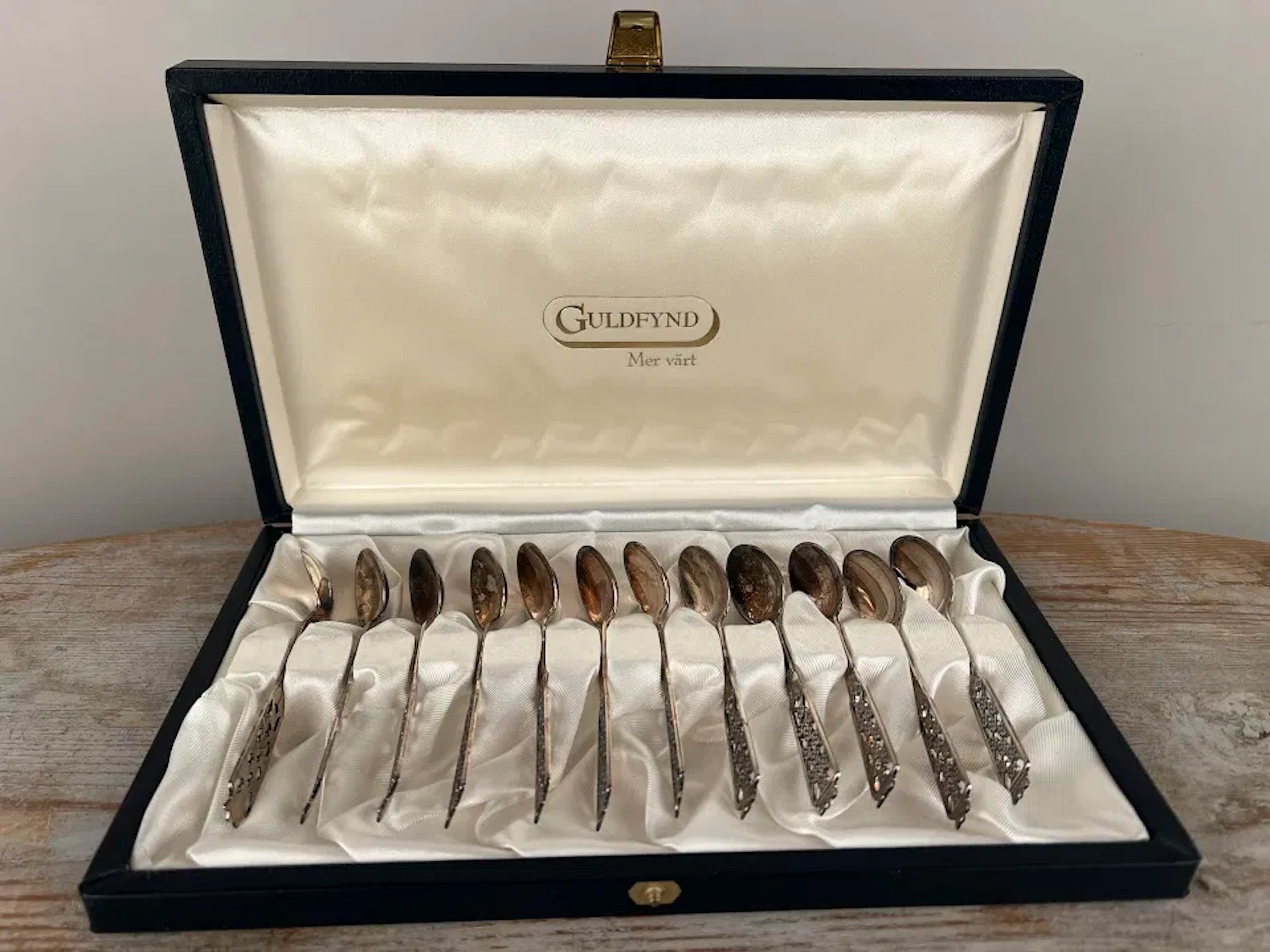 Kaffeskedar silver