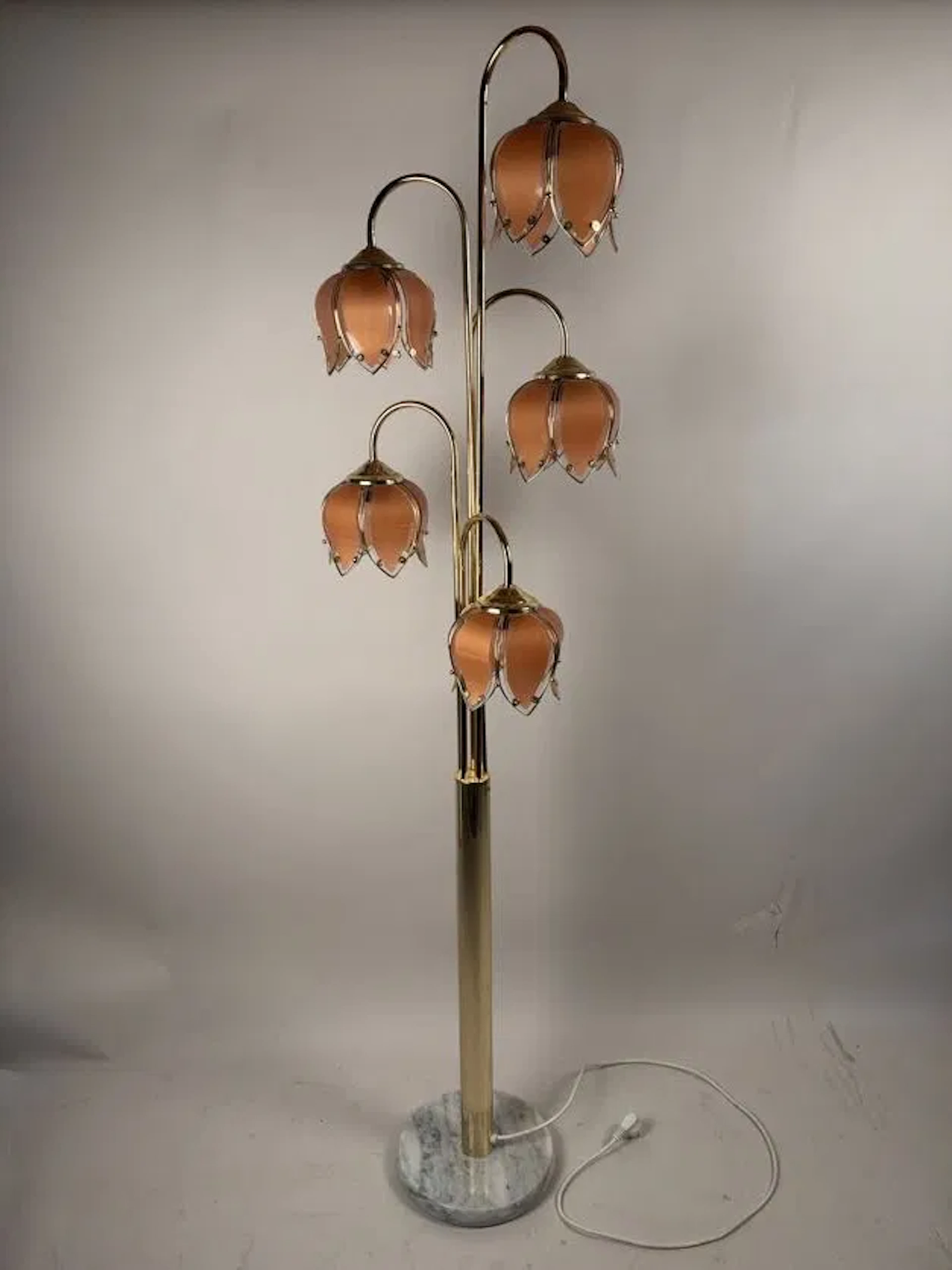 Golvlampa "Tulpan" Cottex
