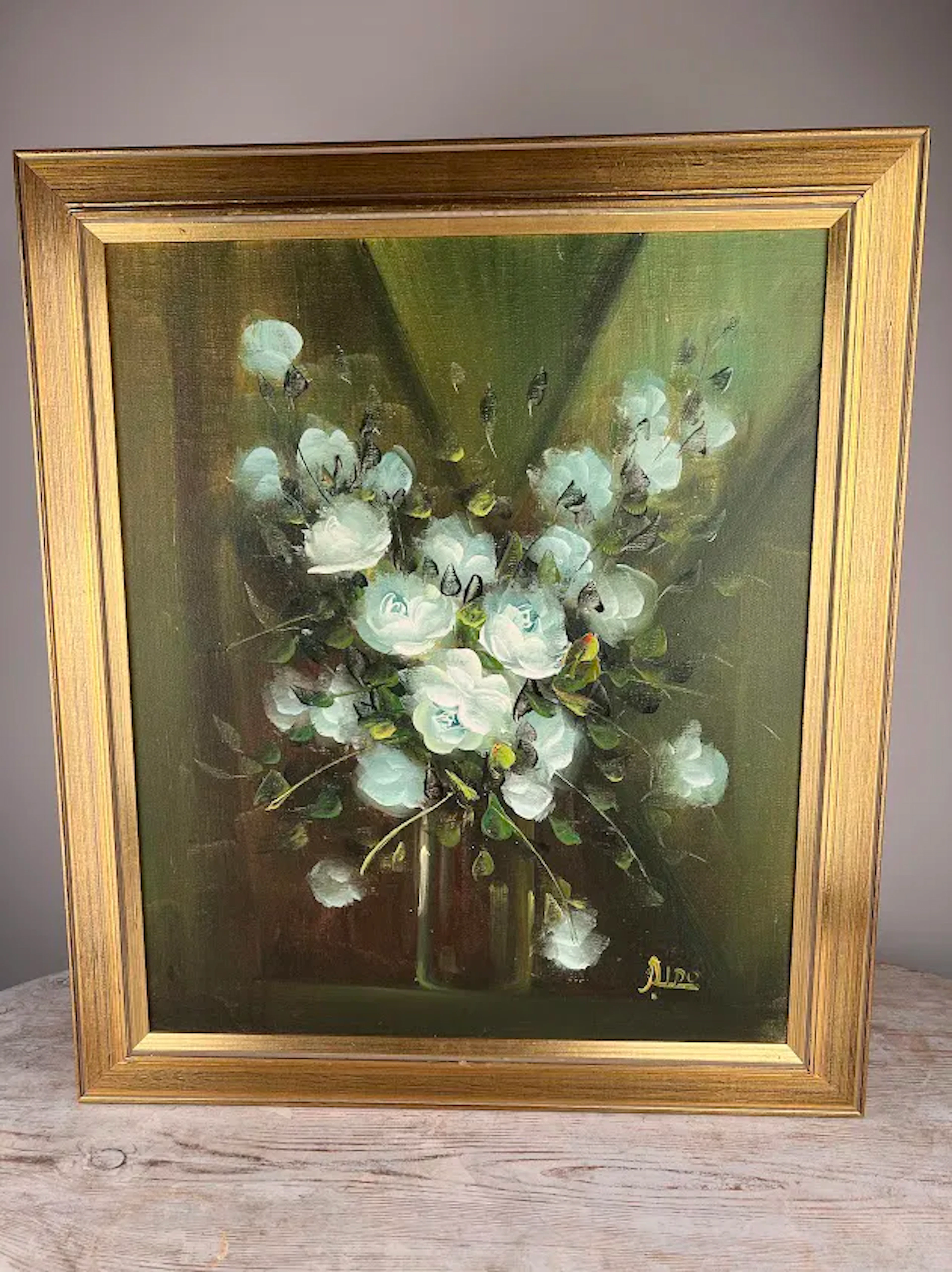 Tavla blommotiv