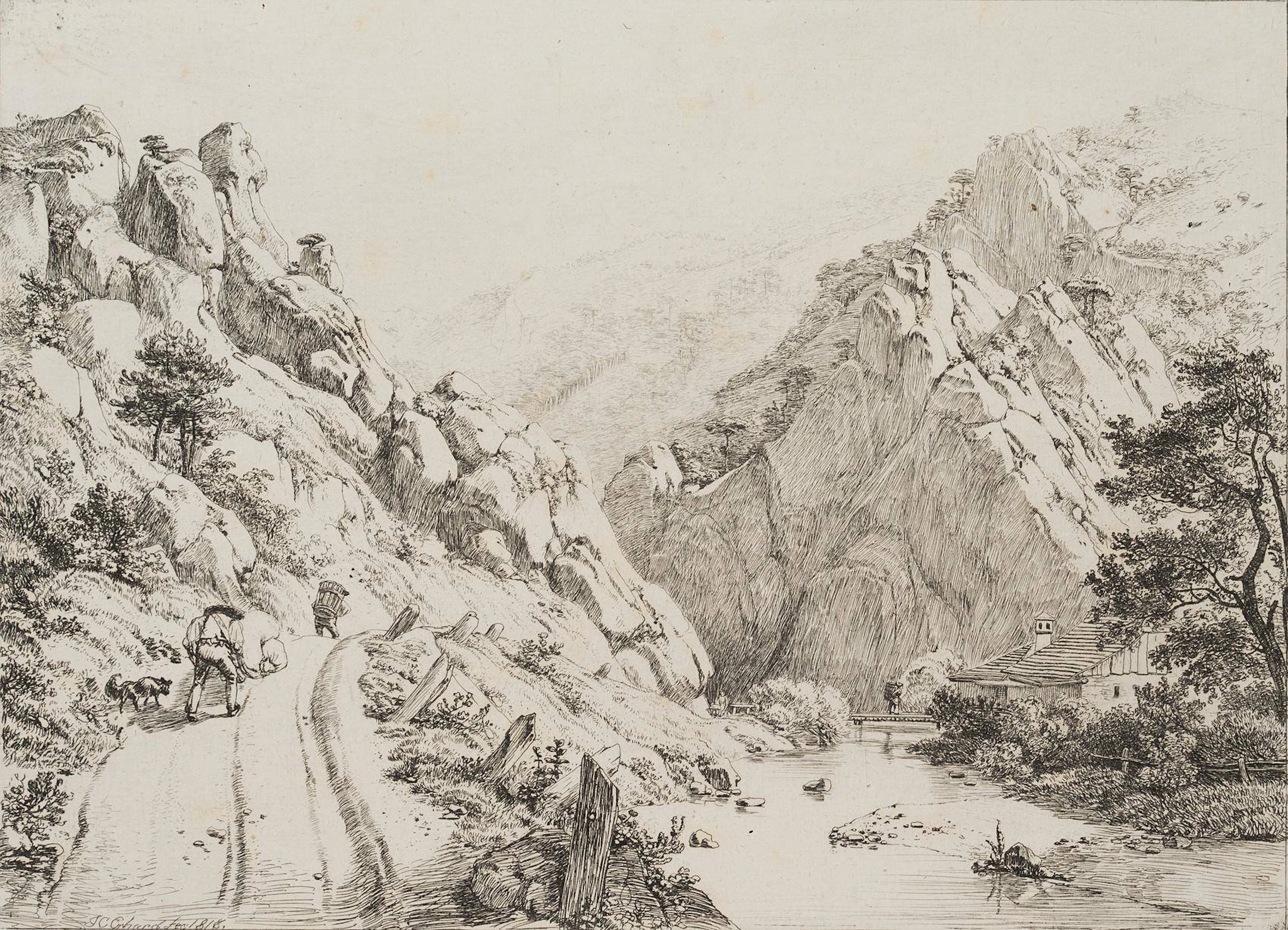 Der Schiebkärrner in der Brühl bei Wien | 17146