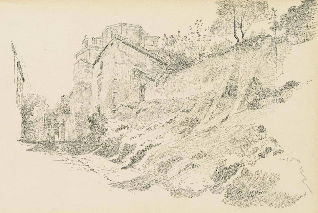 Entlang einer Stadtmauer | 15939