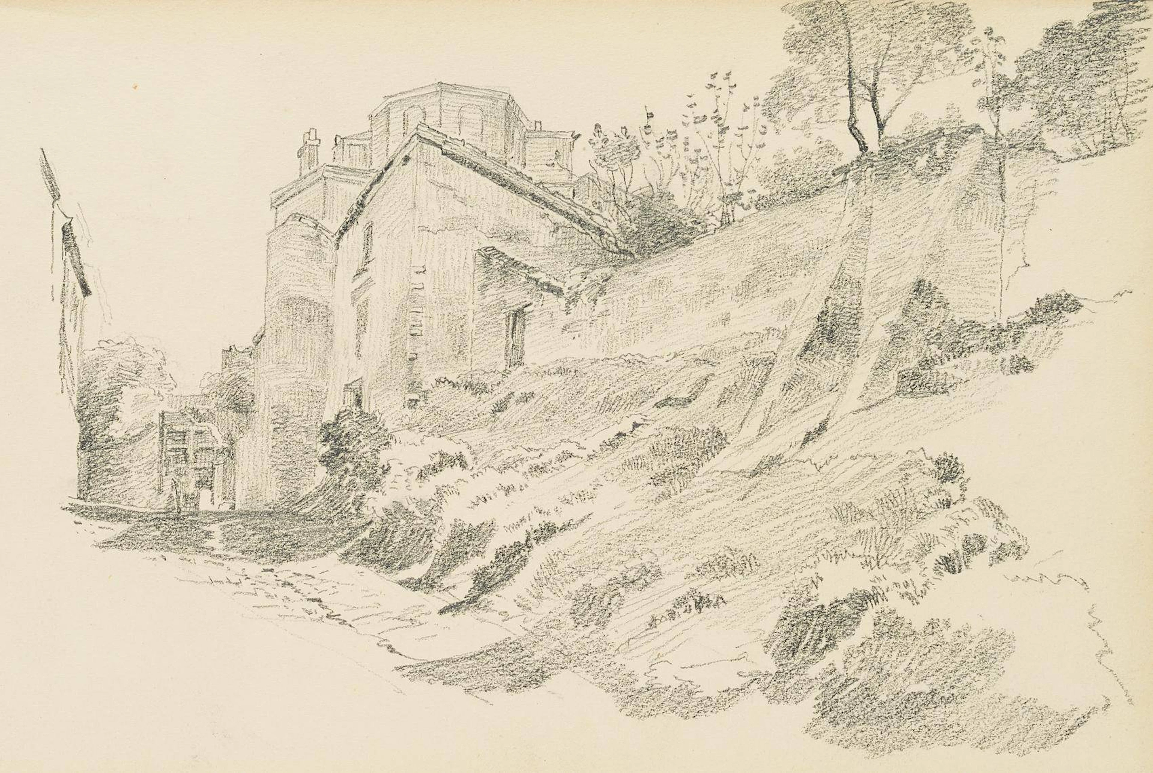 Entlang einer Stadtmauer | 15939