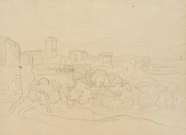 Befestigte Stadt, Italien | 15799