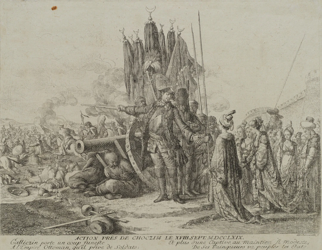 Action près de Choczim le 18. Sept. 1769 | 16766