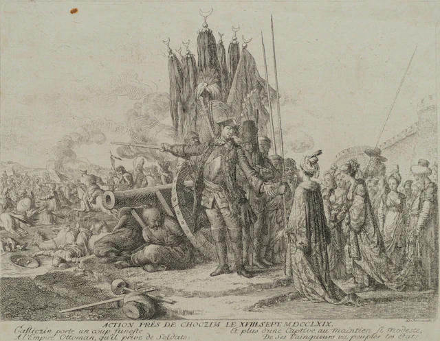Triumph nach der Schlacht bei Chotyn 1769 | 16766