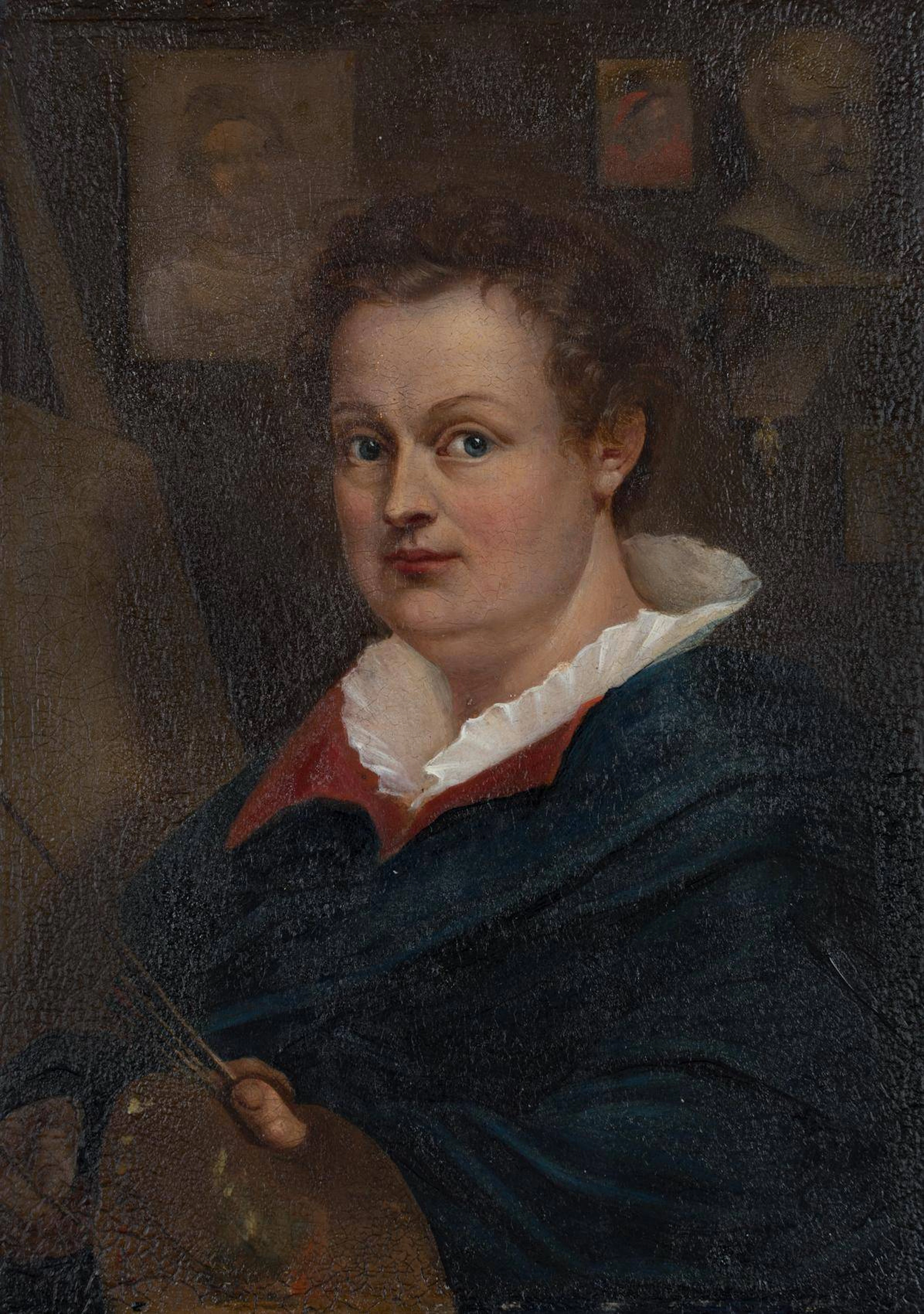 Selbstbildnis eines Malers im Atelier | 11776