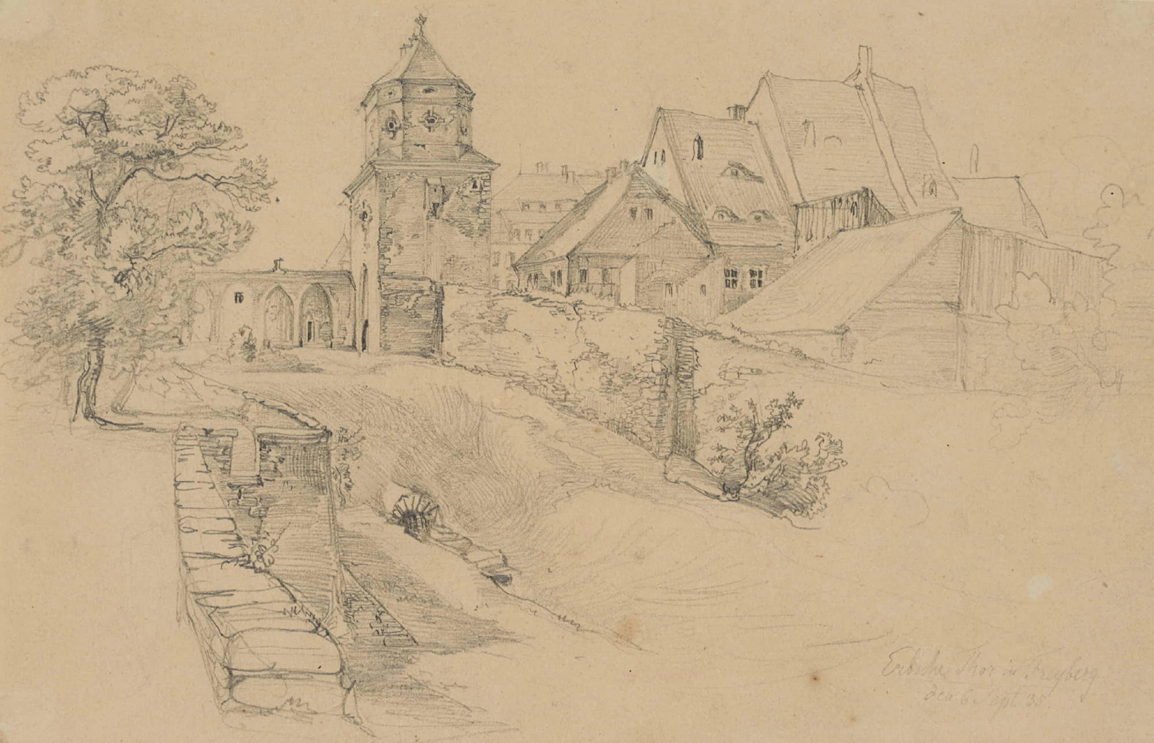 Das Erbische Tor in Freiberg | 44668