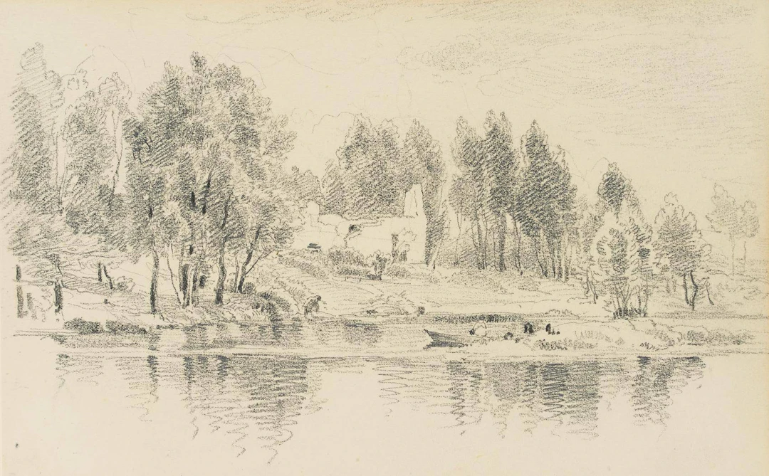 Ruine am Fluss | 15979
