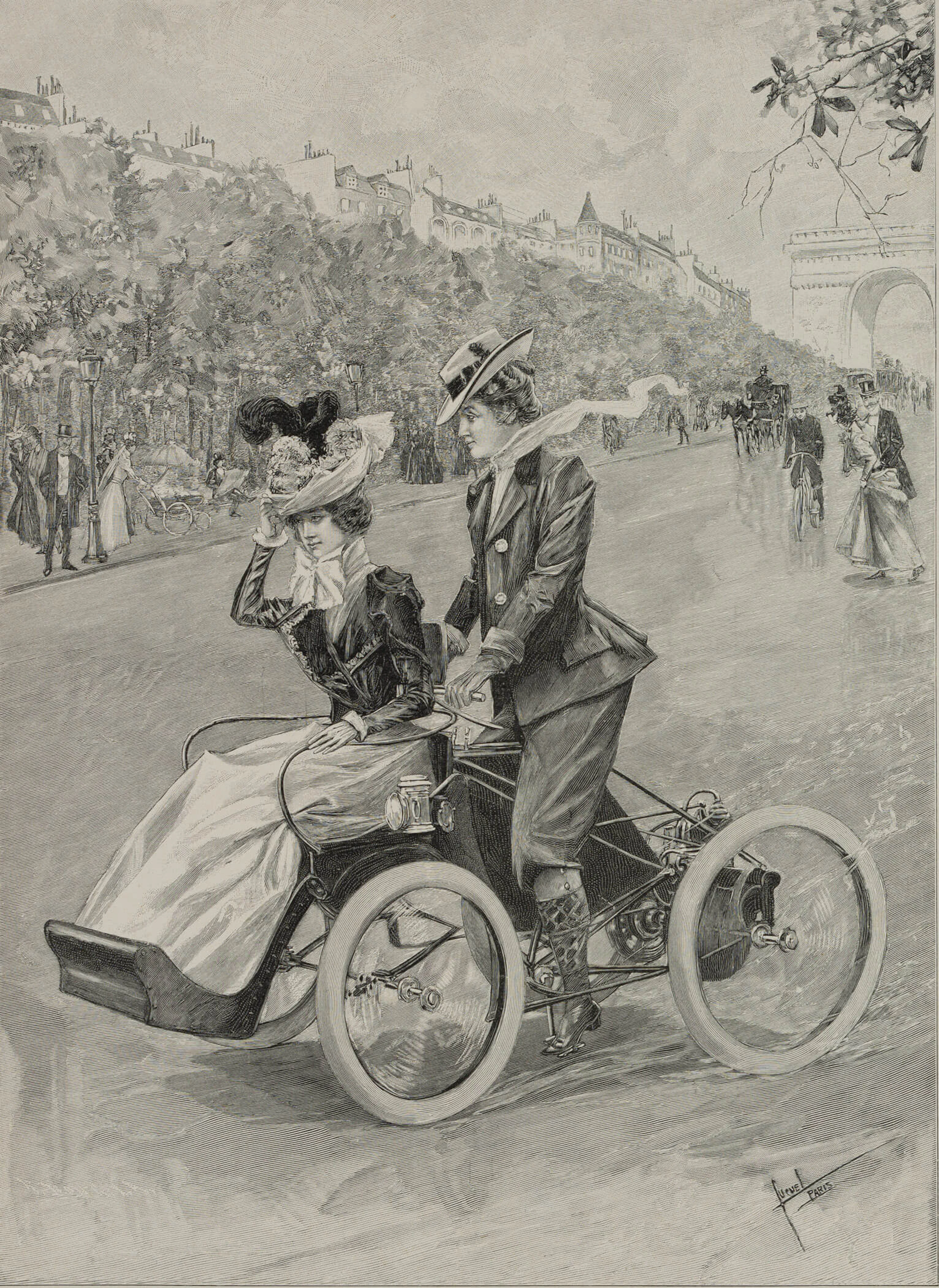 Richard Bong (1853 Berlin - 1935 ebd.) nach Edward Cucuel (1875 San