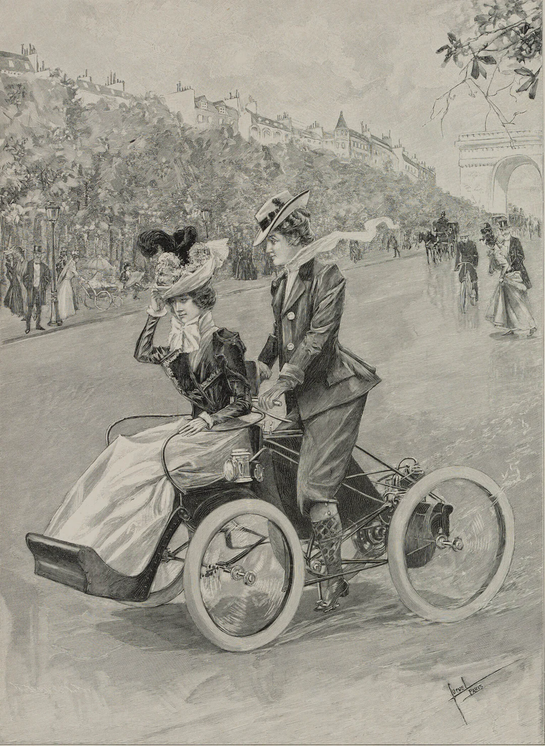 Richard Bong (1853 Berlin - 1935 ebd.) nach Edward Cucuel (1875 San