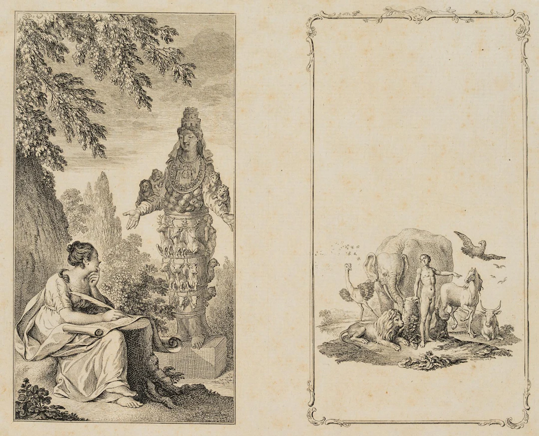 Diana von Ephesus mit der Geschichte & Mensch in Tiergruppe | 14547
