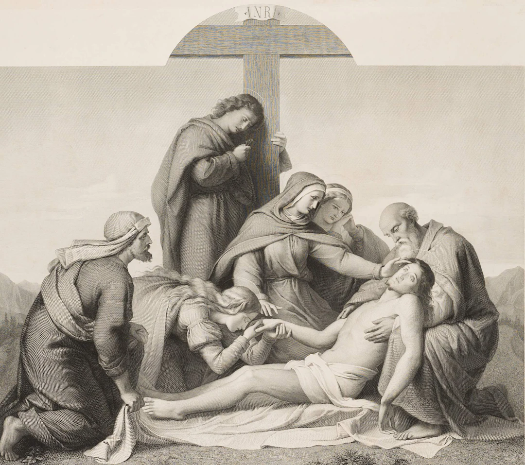 Der Leichnam Christi betrauert von den Seinigen | 12641