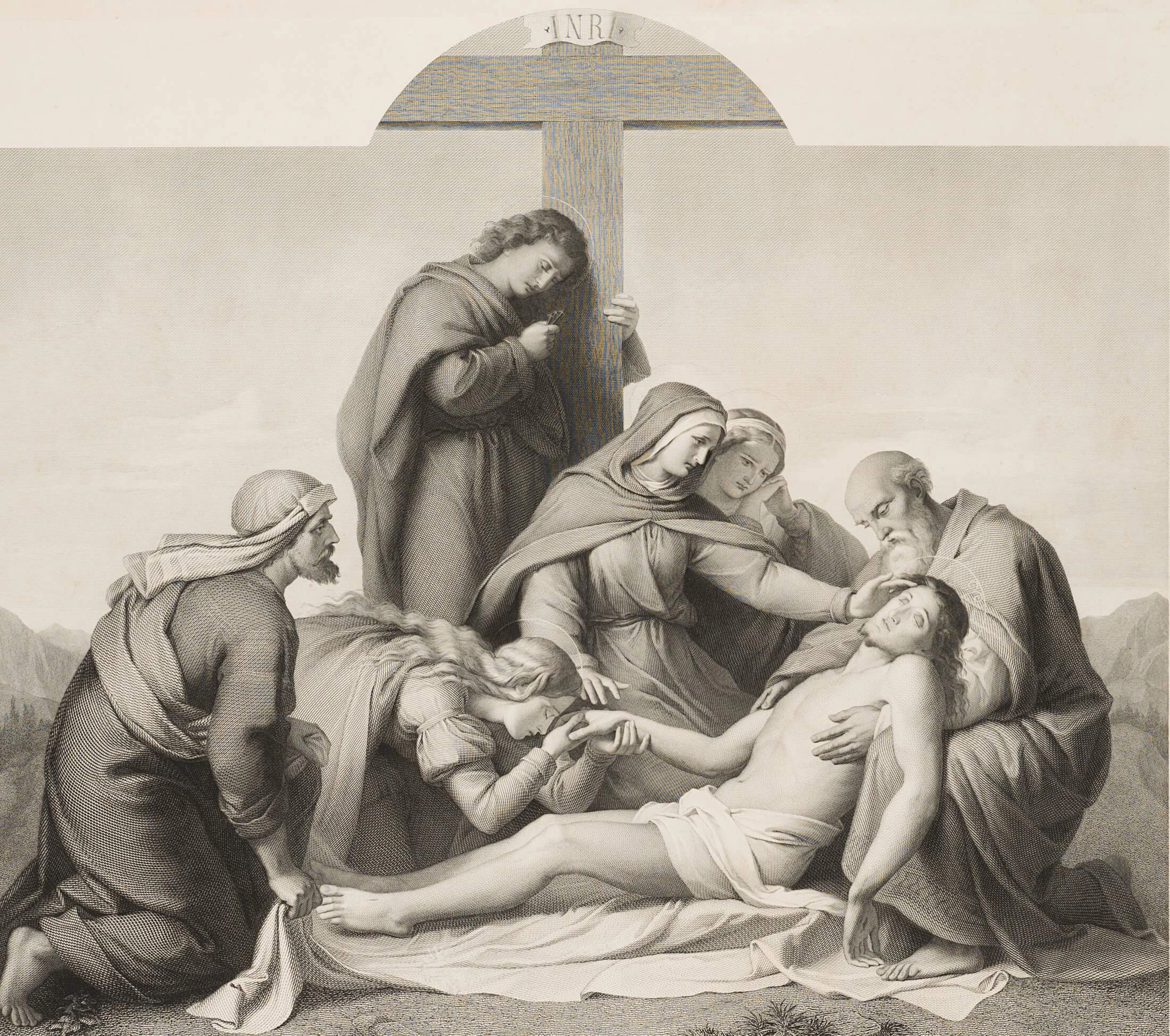 Der Leichnam Christi betrauert von den Seinigen | 12641
