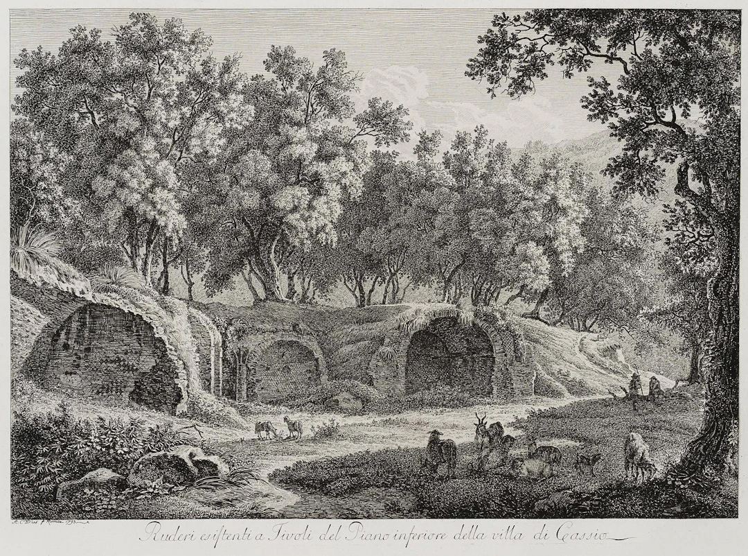 Die Villa des Cassius in Tivoli | 17069