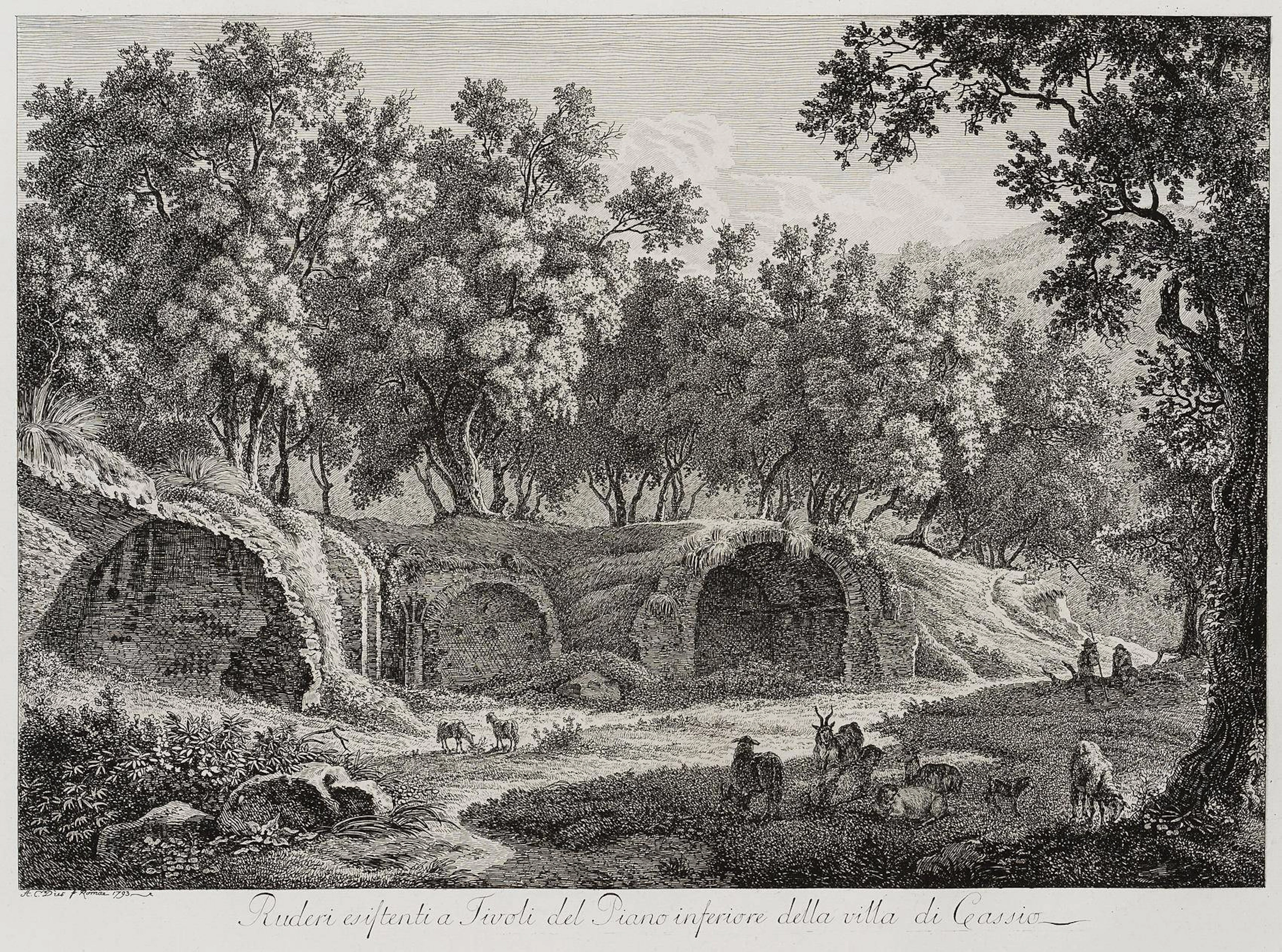 Die Villa des Cassius in Tivoli | 17069