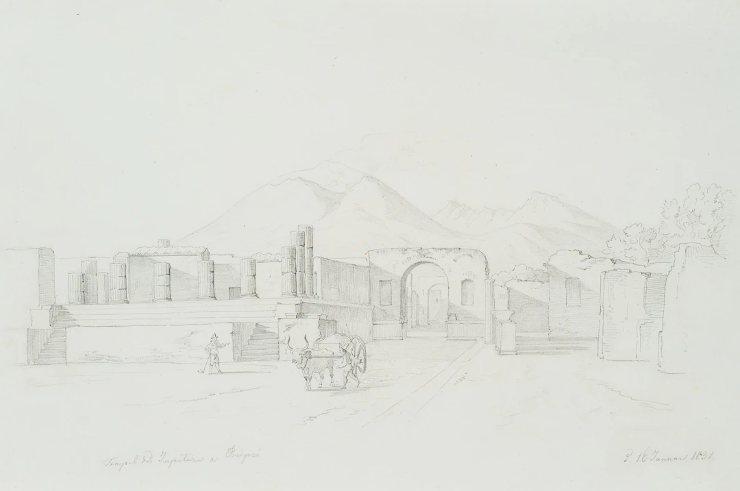 Tempel des Jupiter in Pompei | 18285
