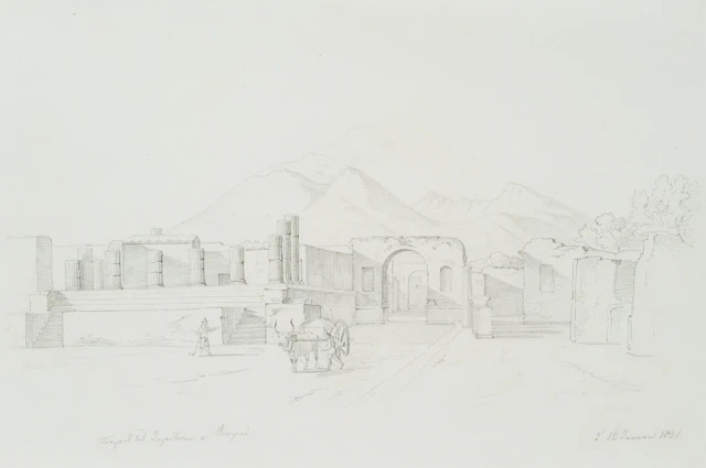 Tempel des Jupiter in Pompei | 18285