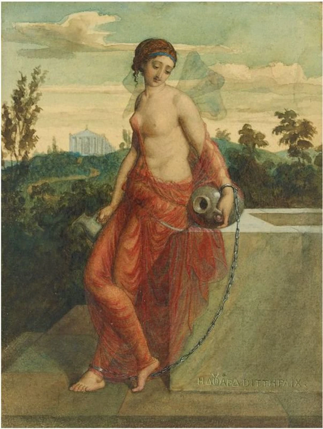 Eduard Bitterlich (1833 Stupnicka (Galizien) - 1872 Pfalzau), Psyche
