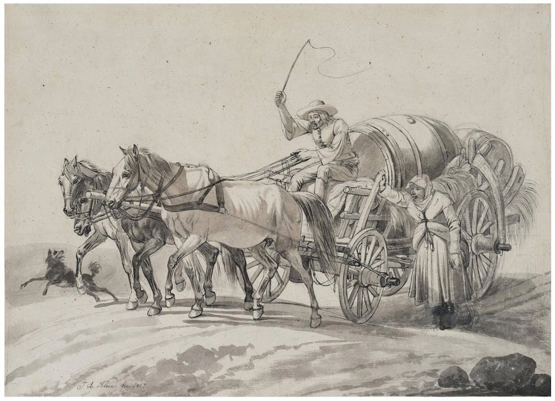 Der ungarische Fuhrwagen | 13233