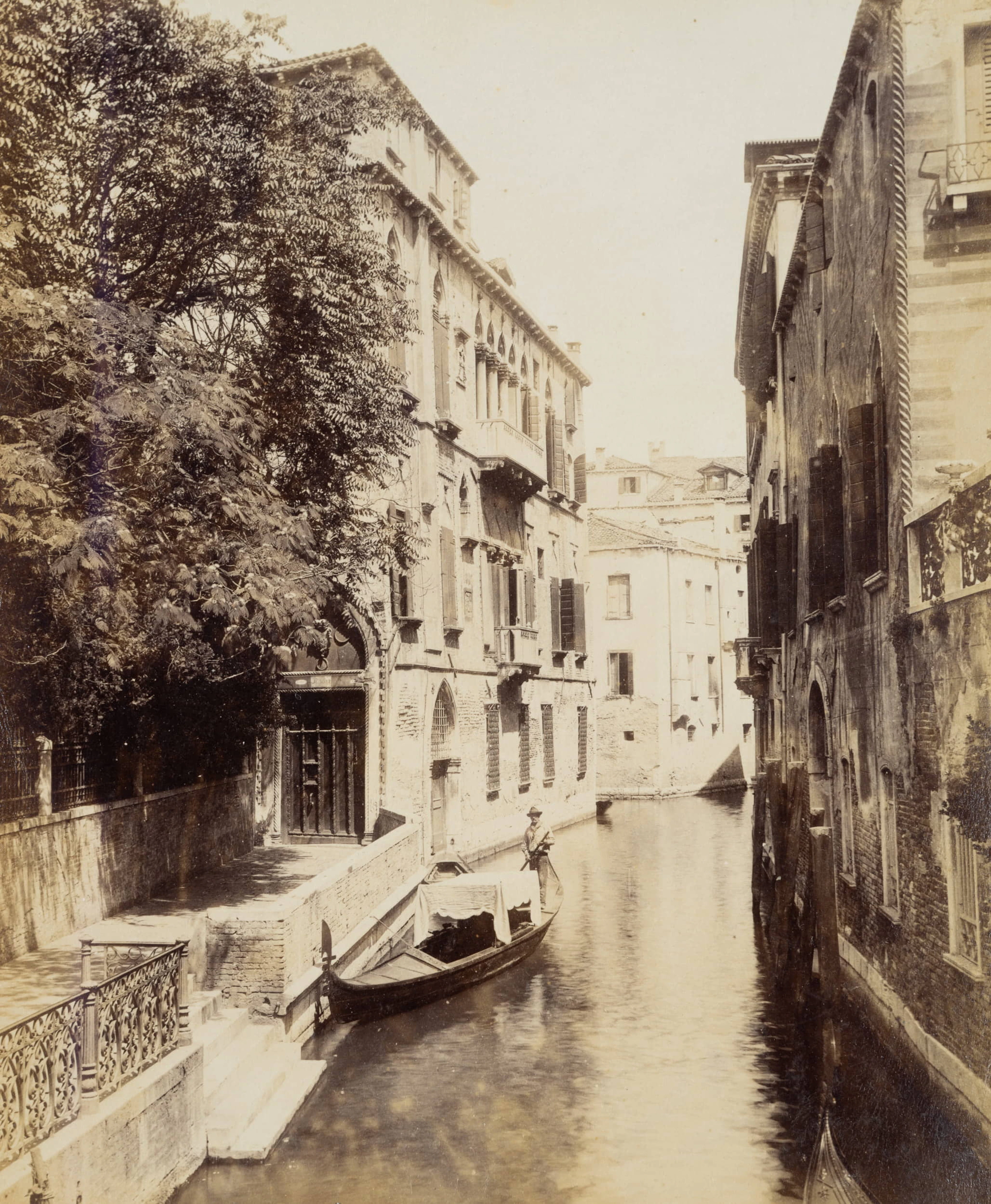 Kanal vor Palazzo, Venedig | 48369