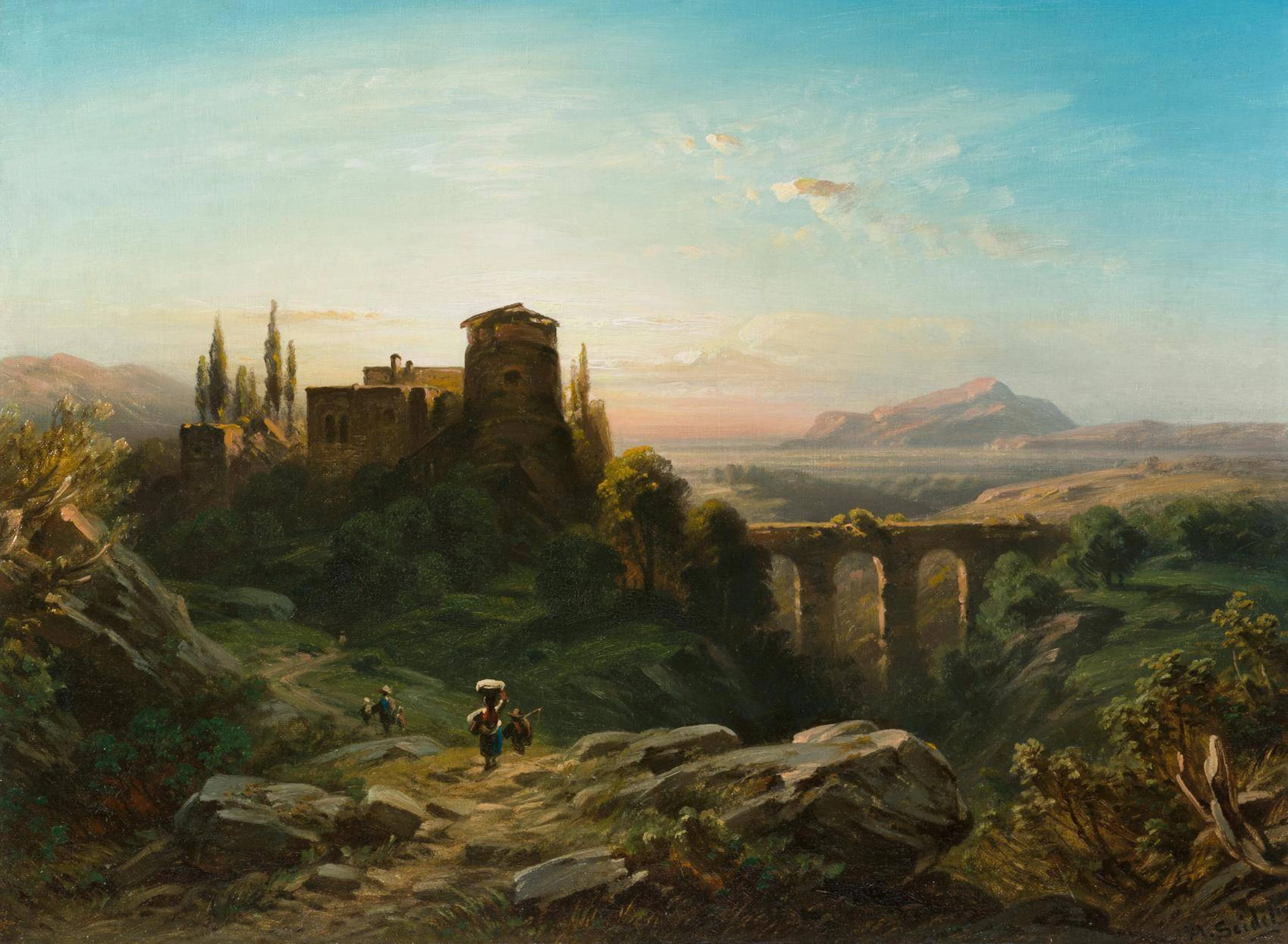 Blick auf den Monte Soracte über Civita Castellana | 12763