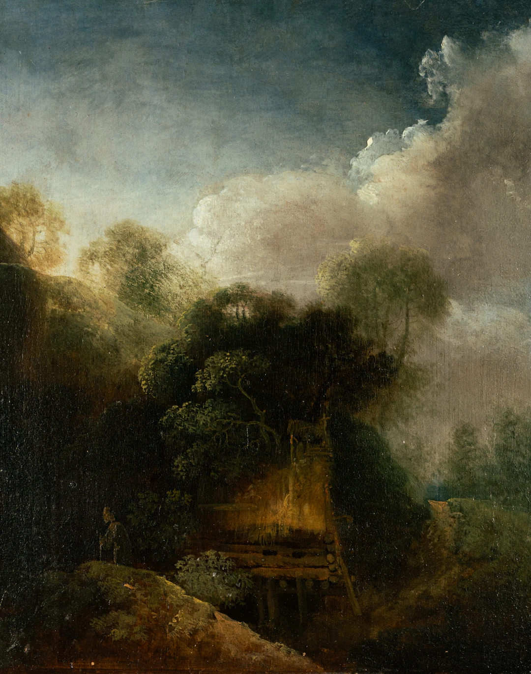 Johann Georg Wagner (1744 Meißen - 1767 ebd.), Bergige Landschaft
