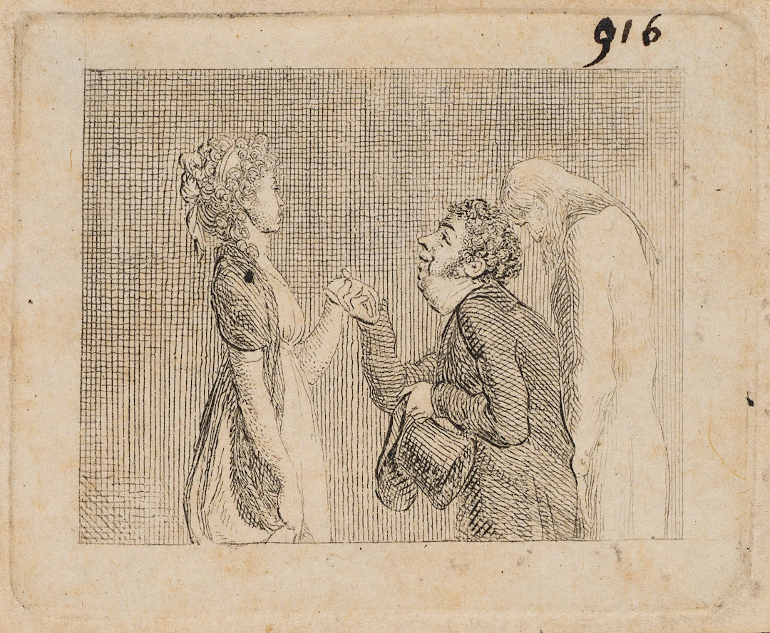 Karikatur der Höflichkeit | 14332