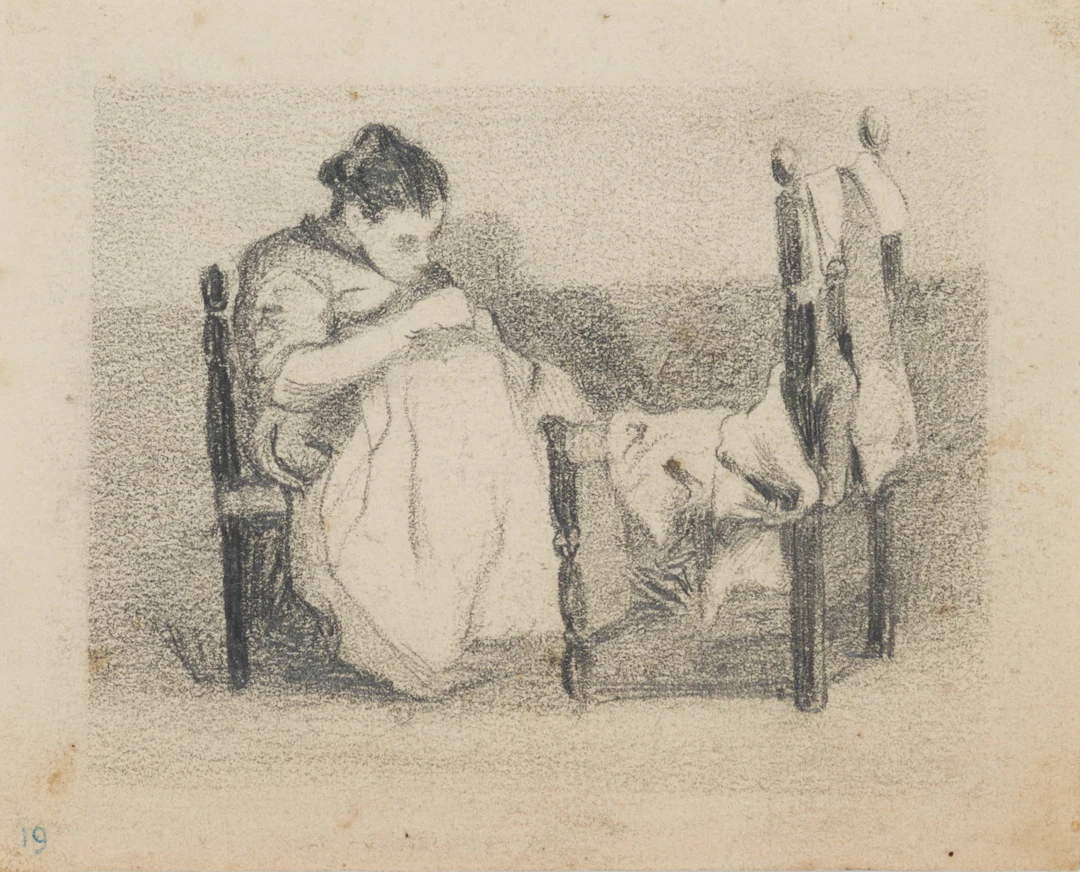 Leo Primavesi (1871 Köln - nach 1937 ), Florentinerin, genannt "Bückelchen"