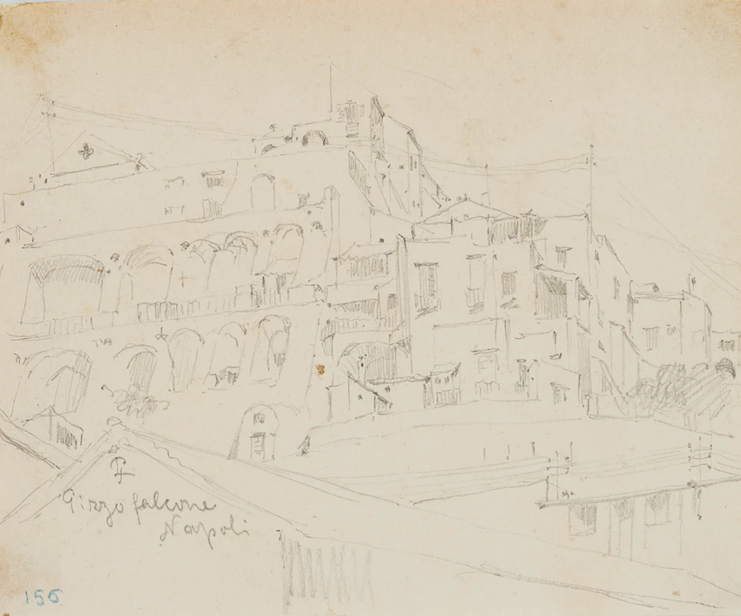 Leo Primavesi (1871 Köln - nach 1937 ), Häuser auf dem Pizzofalcone