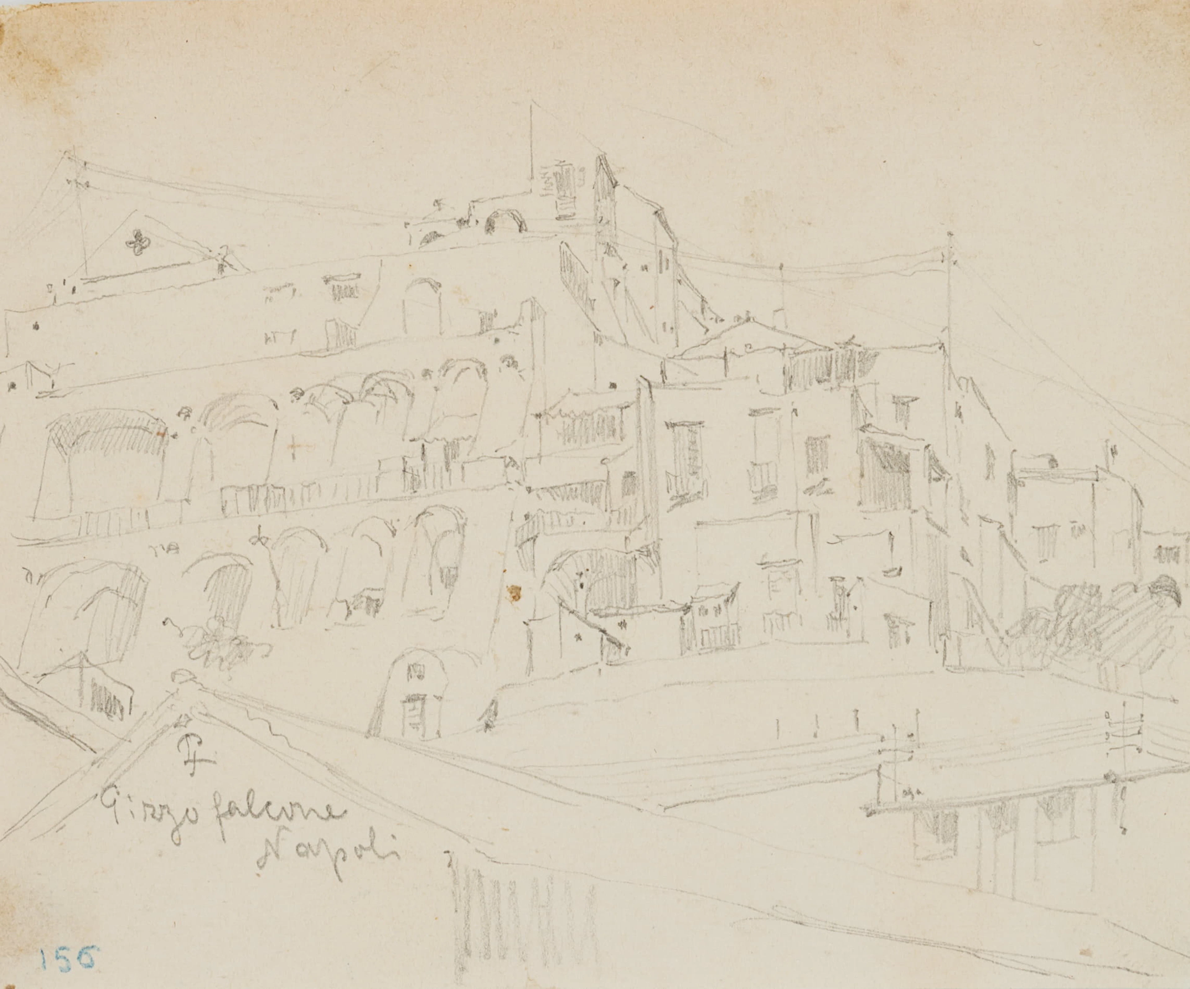 Leo Primavesi (1871 Köln - nach 1937 ), Häuser auf dem Pizzofalcone