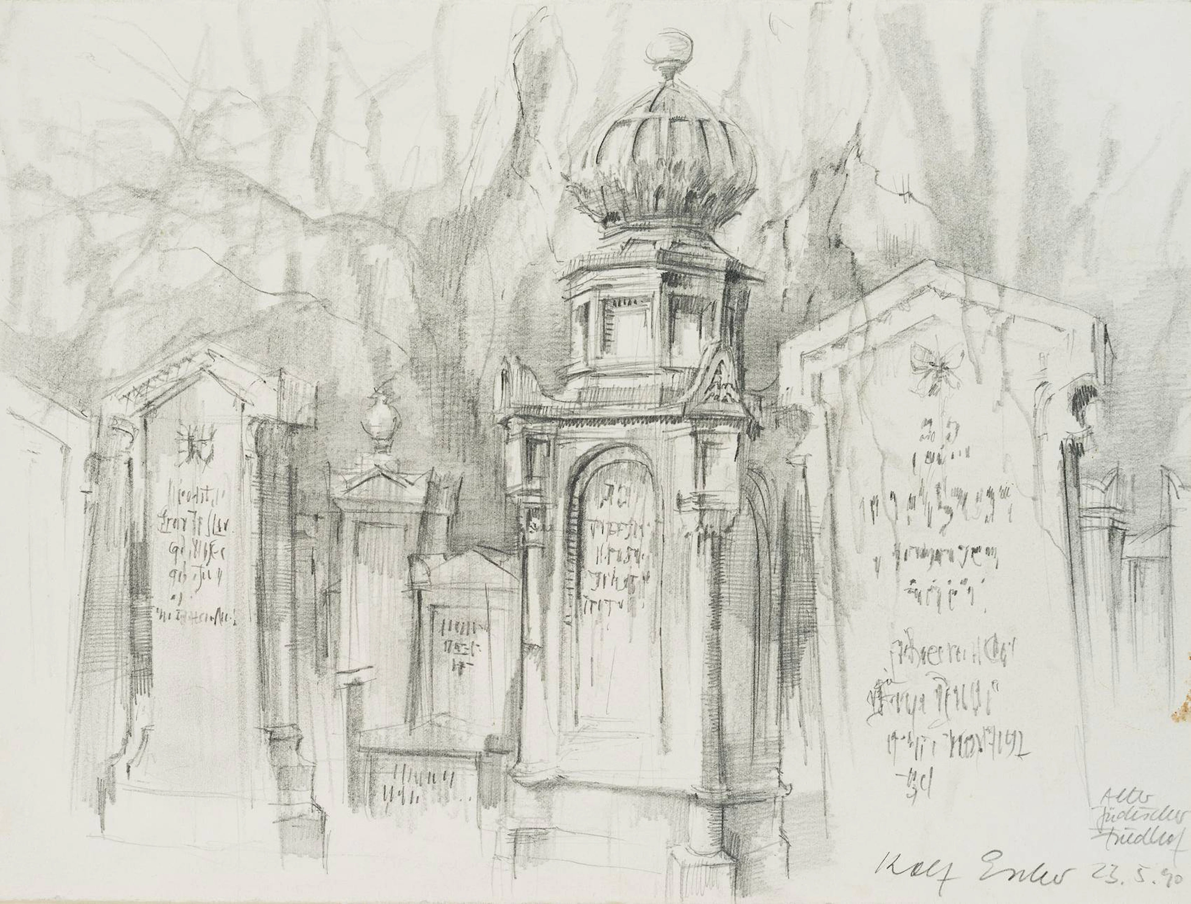 Alter jüdischer Friedhof in Frankfurt | 13133