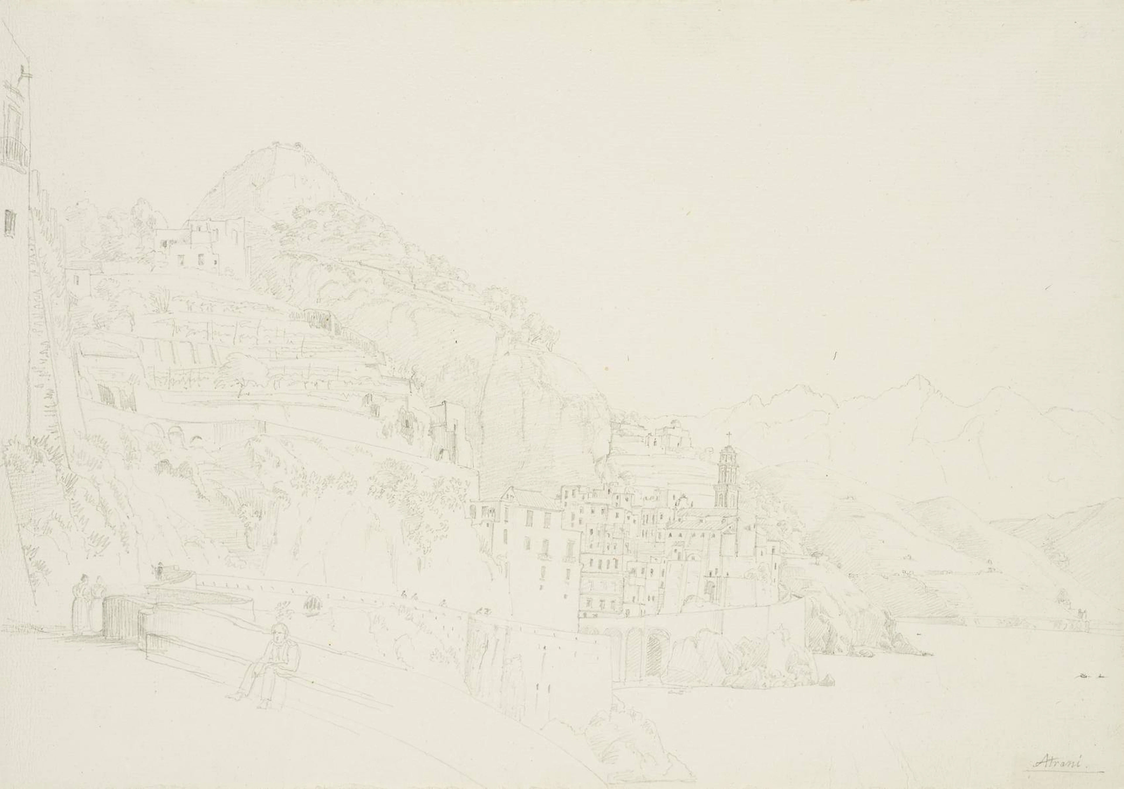 Blick auf Atrani, nahe Amalfi | 14828