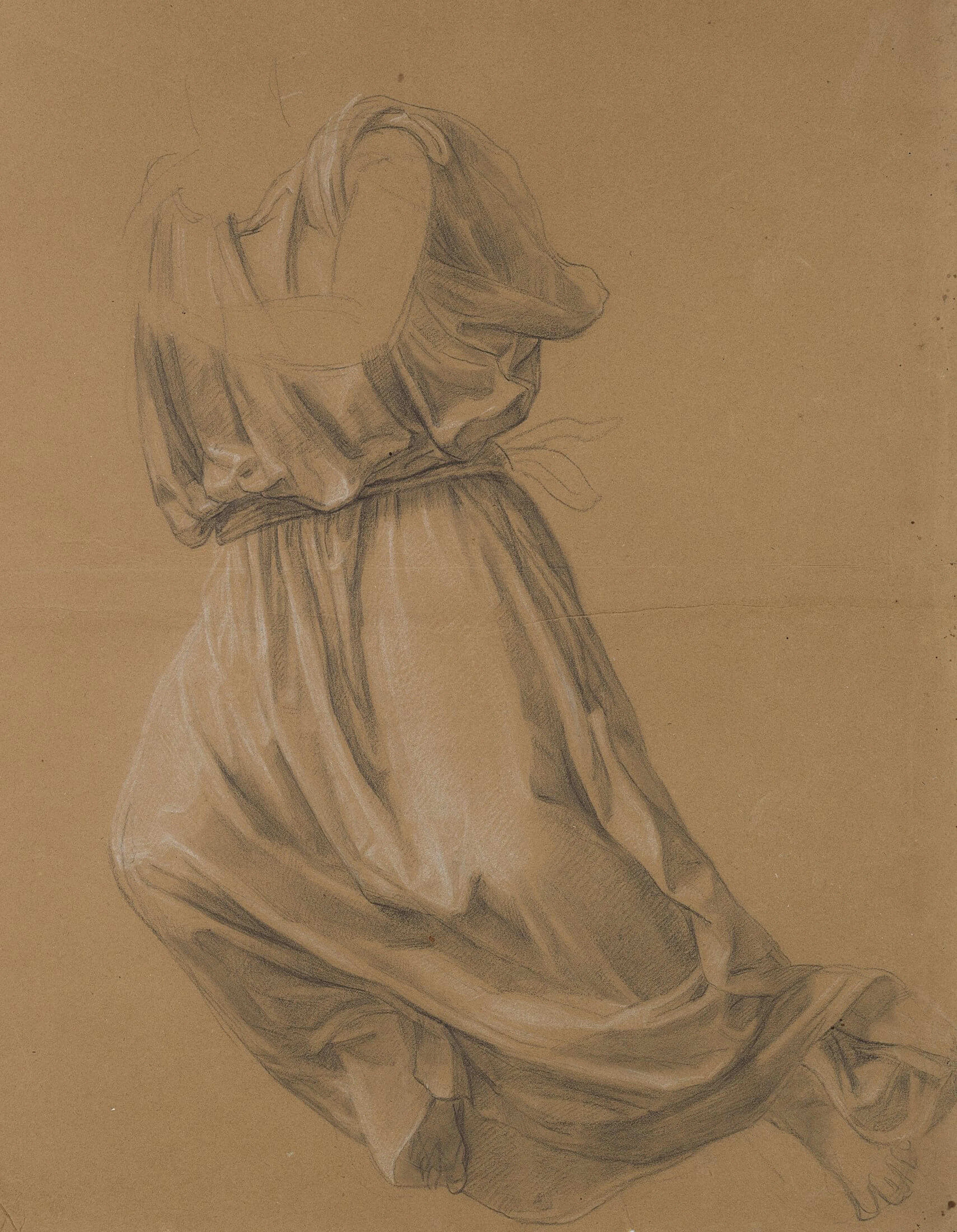 Studie einer Gewandfigur | 18150