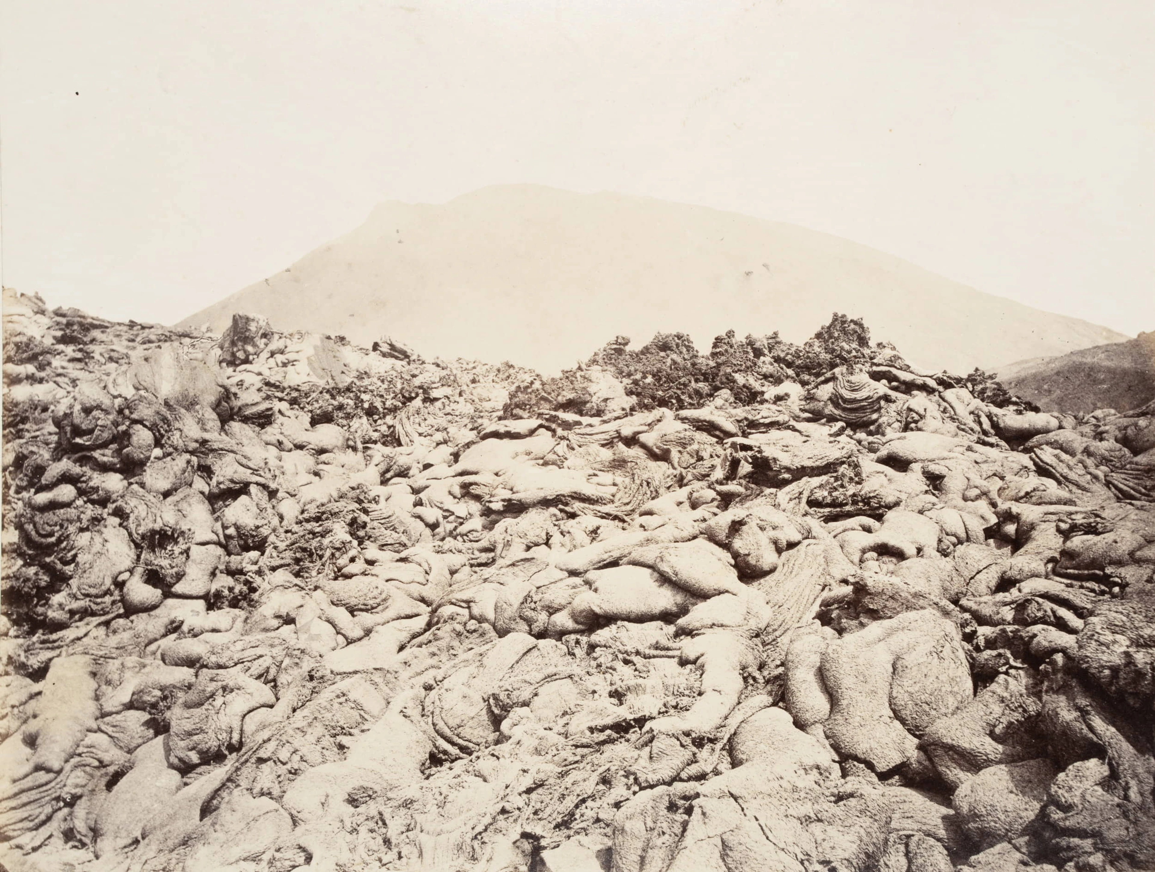 Bergspitze mit Lava des Vesuvs | 30206