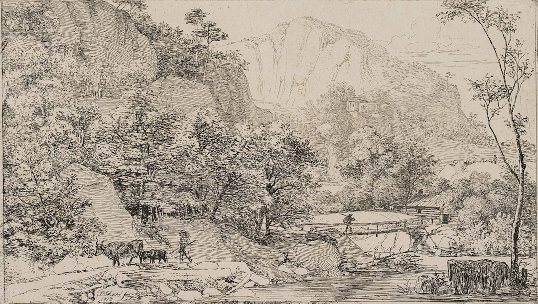 Landschaft am Untersberg bei Berchtesgarden | 17100